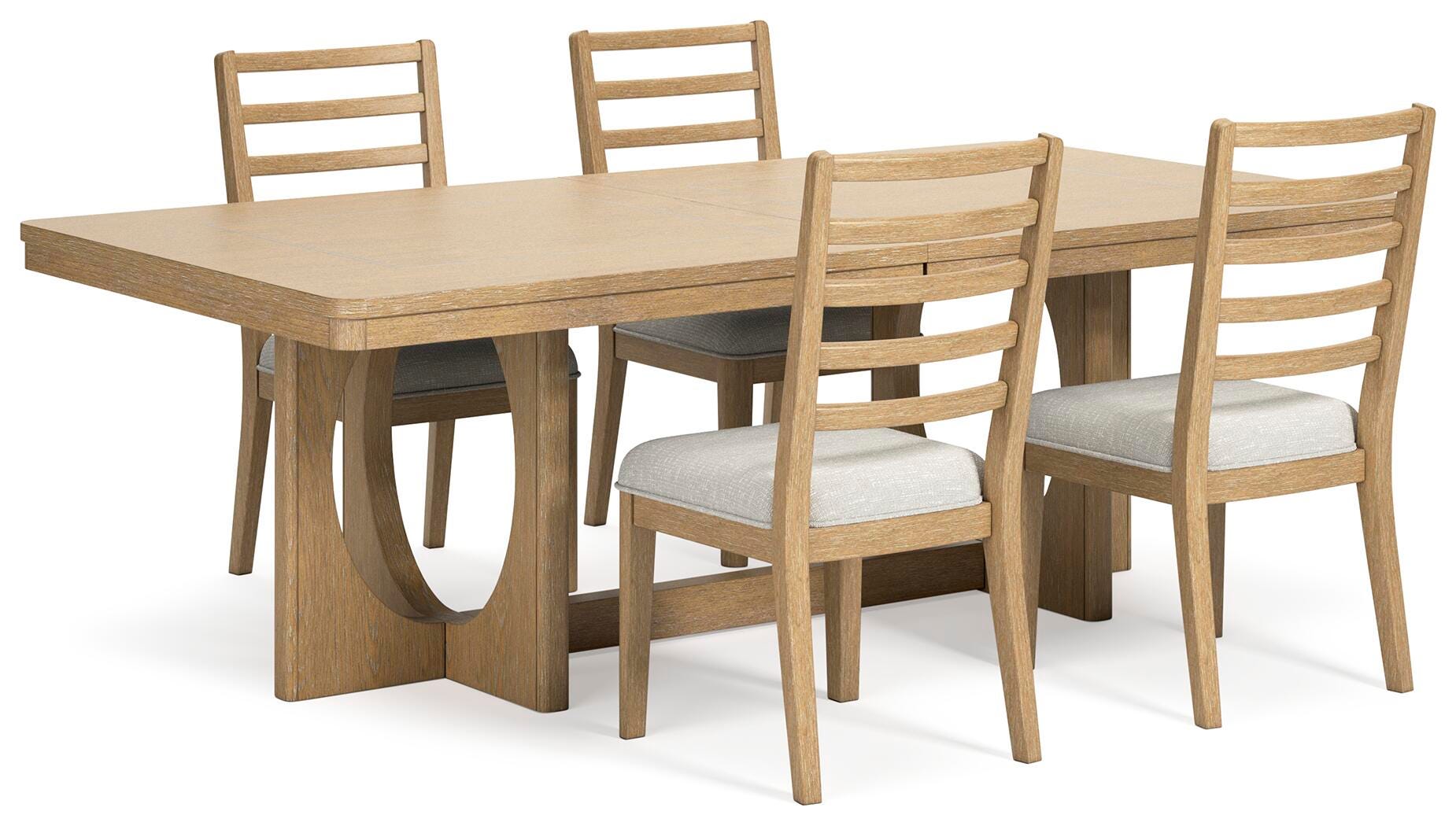 Rencott Dining Table and 4 Chairs, , large