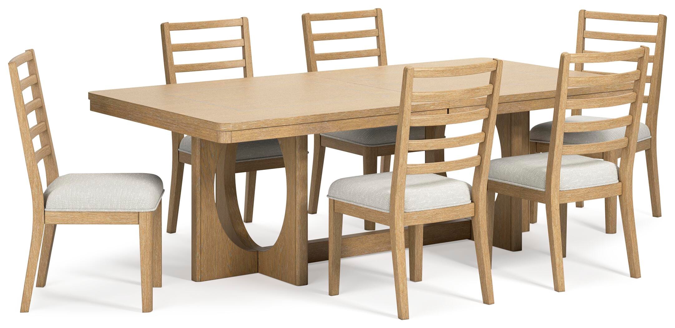 Rencott Extendable Dining Table and 6 Chairs