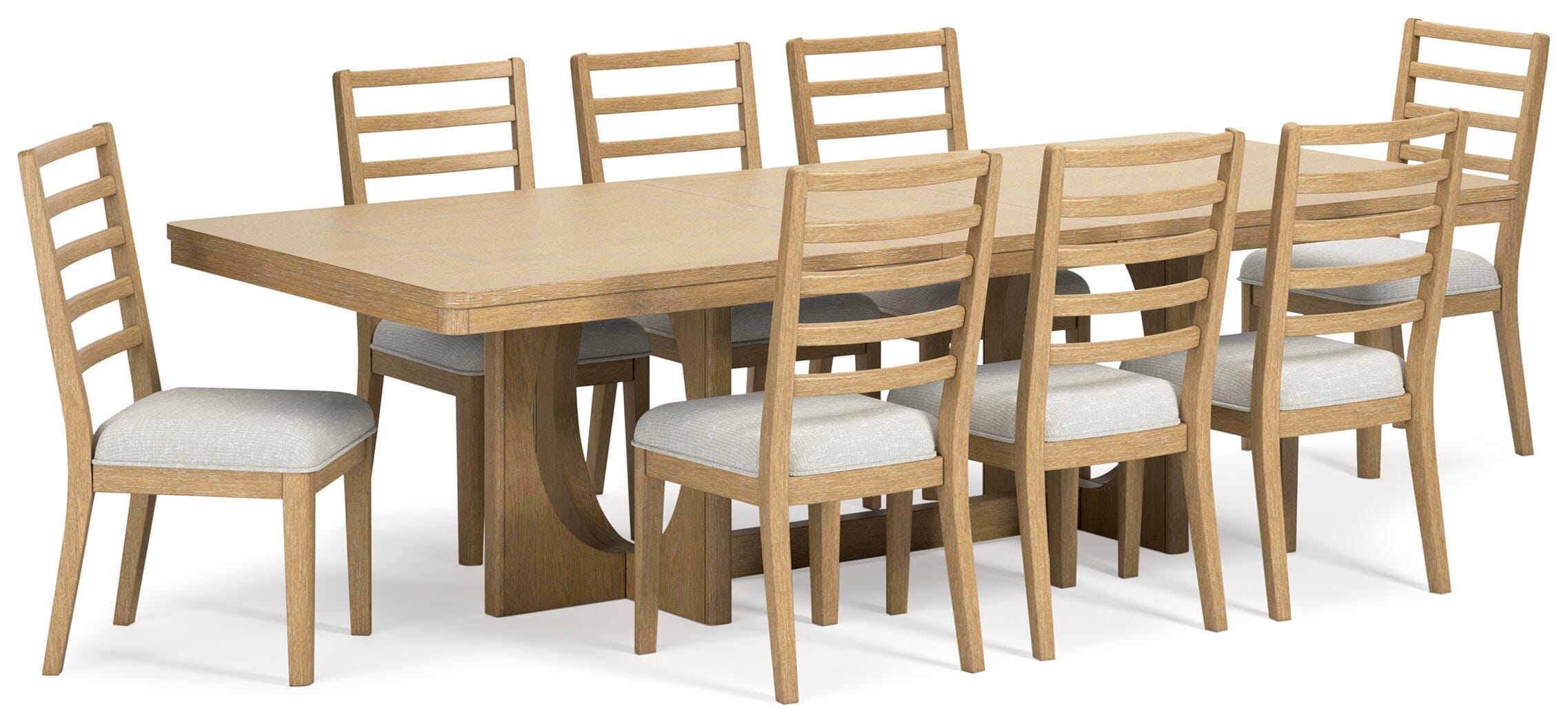 Rencott Dining Table and 8 Chairs, , large