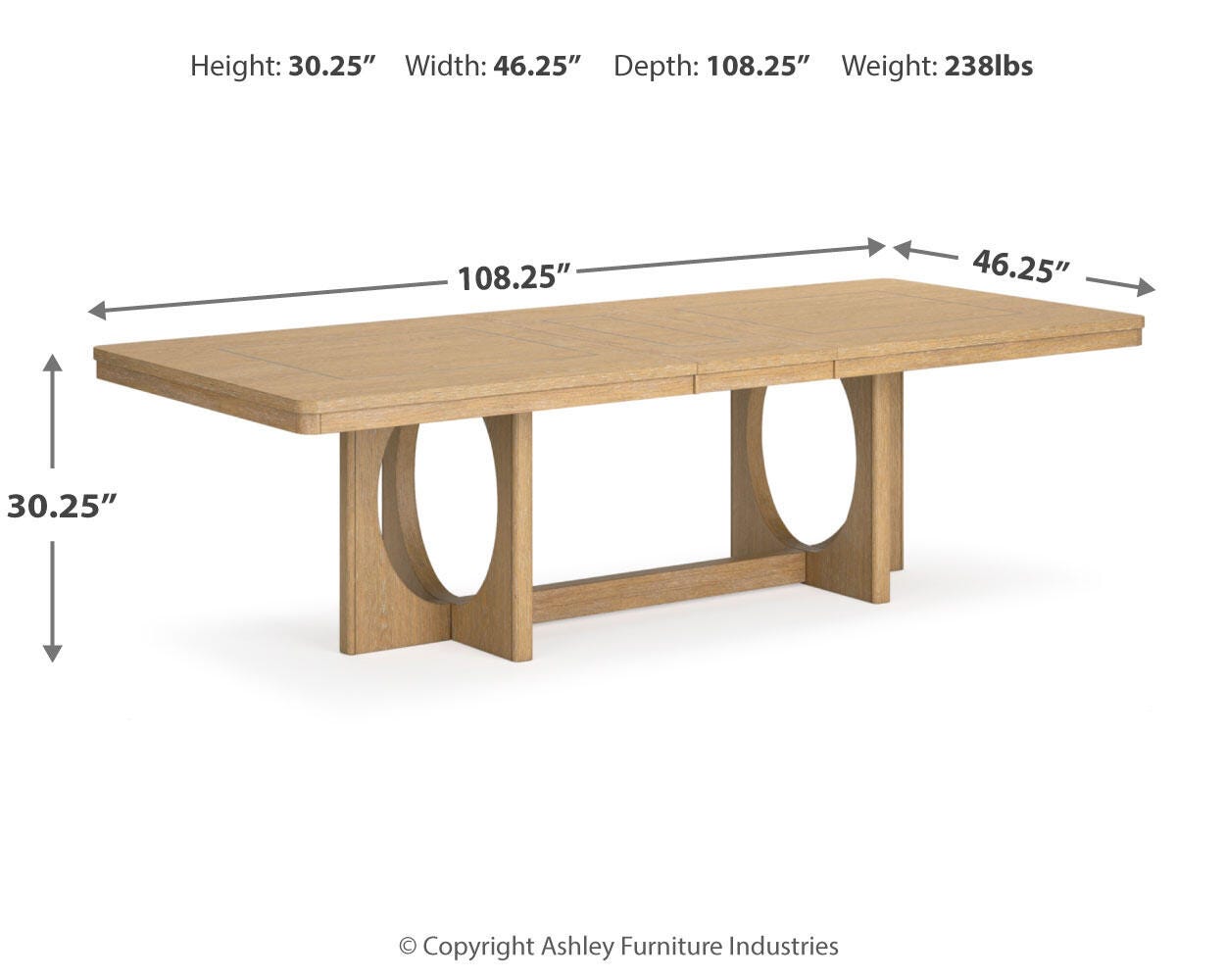 Mesa extensible de comedor Rencott - image 11