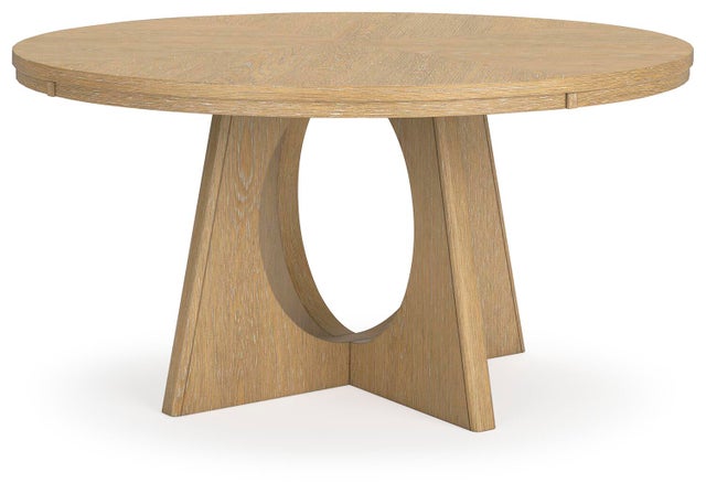 Rencott Dining Table, Light Brown