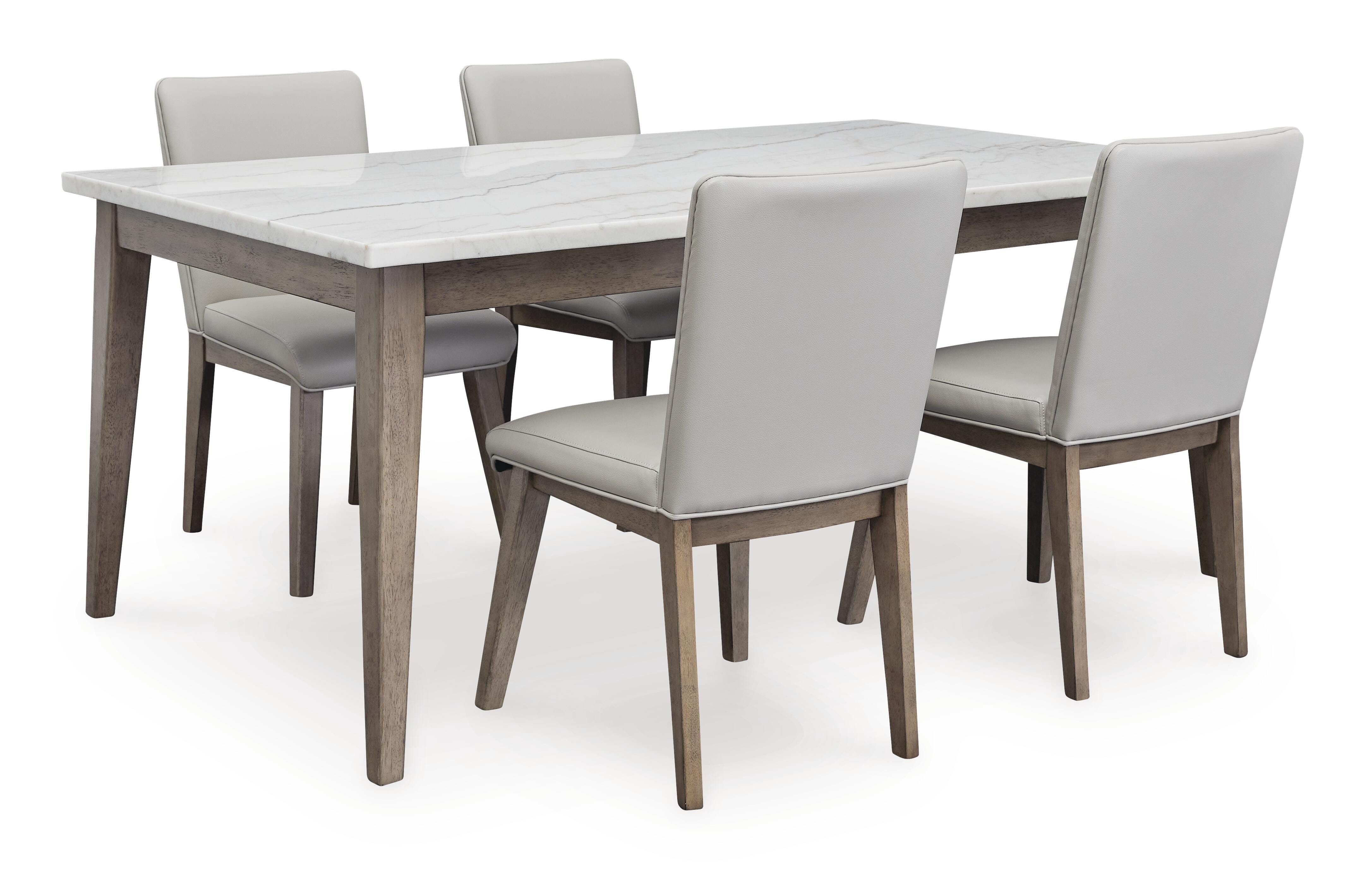 Loyaska Dining Table and 4 Chairs - image 2