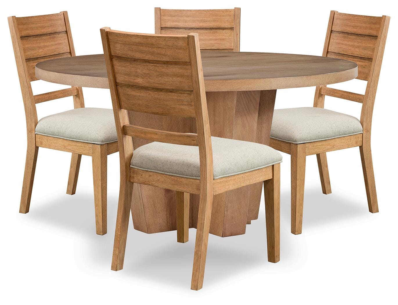 Mesa de comedor Kristiland y 4 sillas - image 1