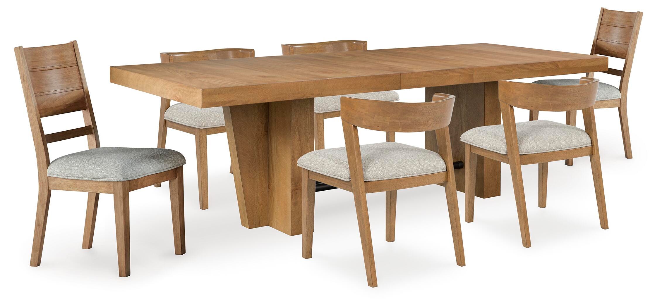Mesa de comedor Kristiland y 6 sillas - image 1