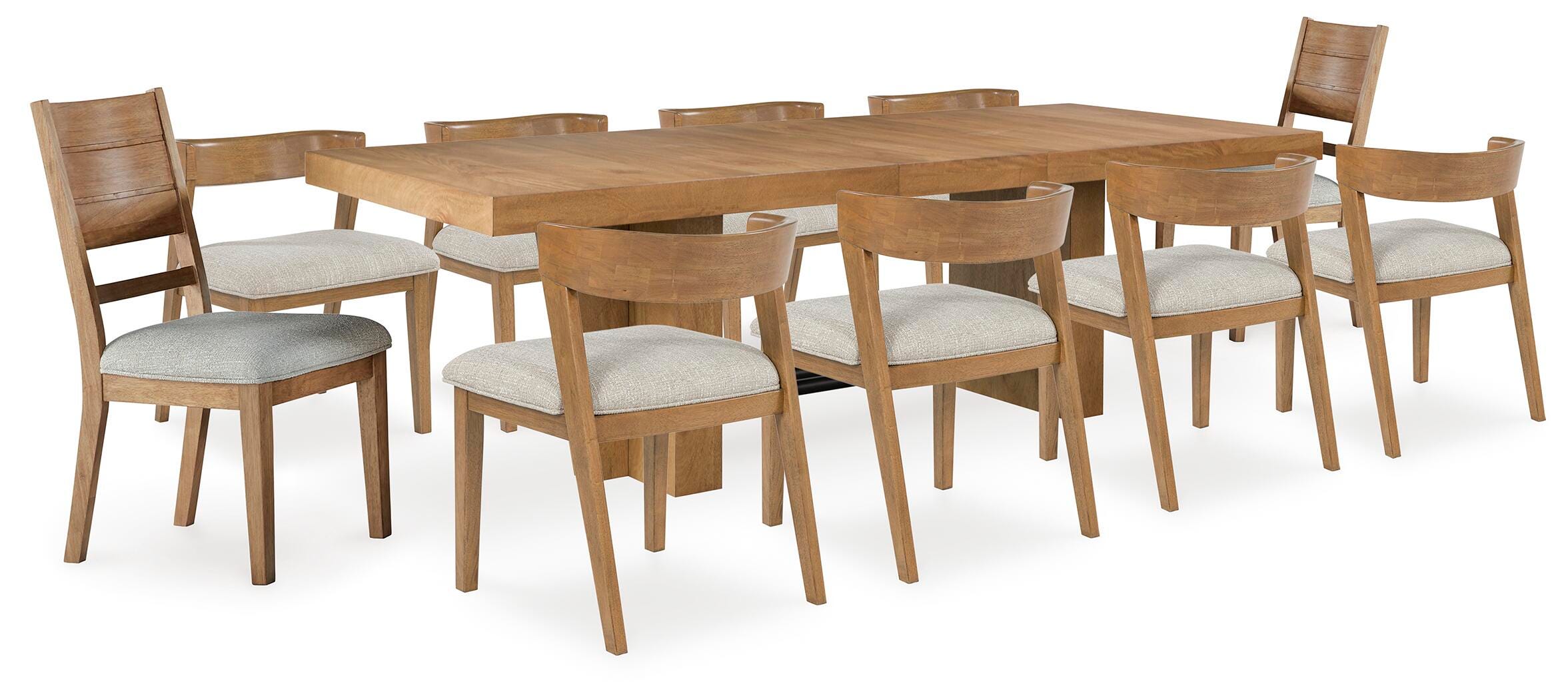 Mesa de comedor Kristiland y 10 sillas - image 1