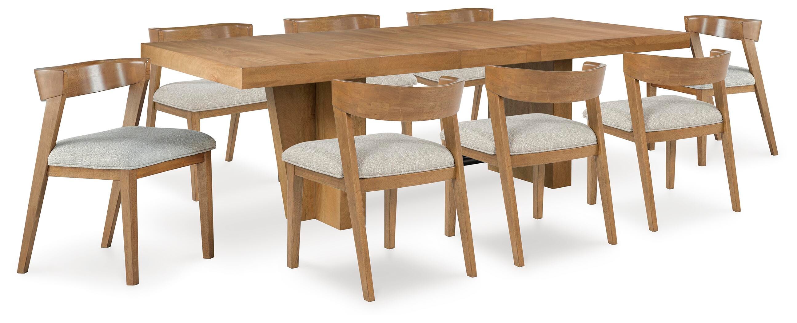 Kristiland Dining Table and 8 Chairs, , large
