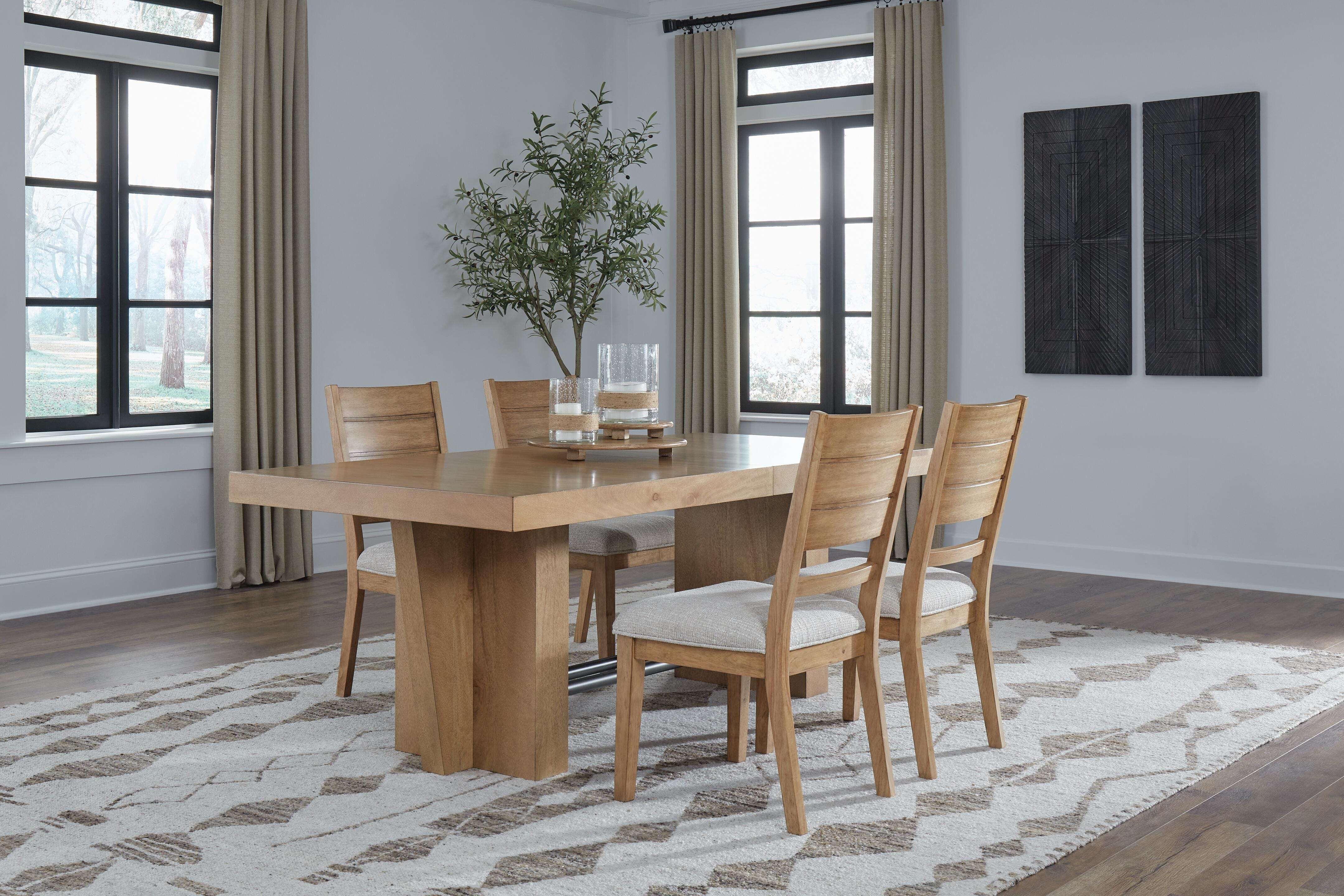 Kristiland Dining Table and 4 Chairs - image 1