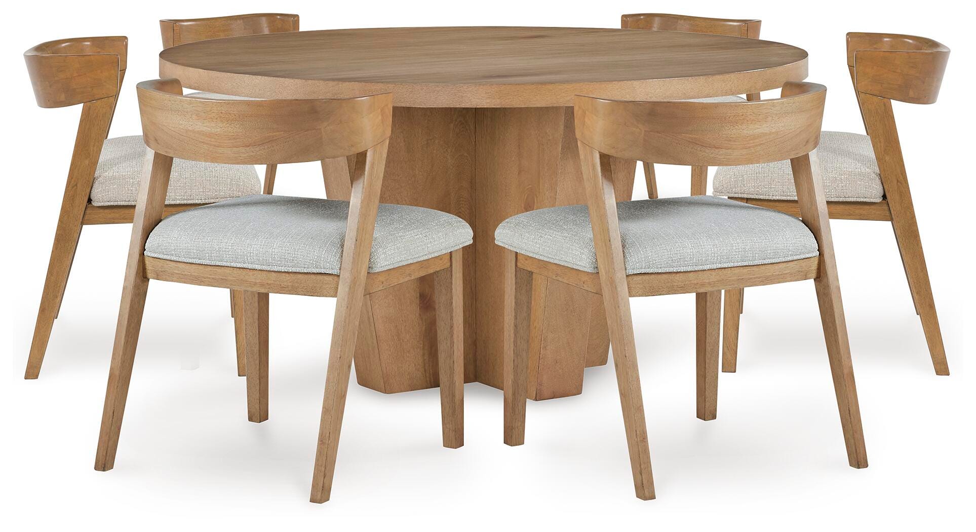 Mesa de comedor Kristiland y 6 sillas - image 1