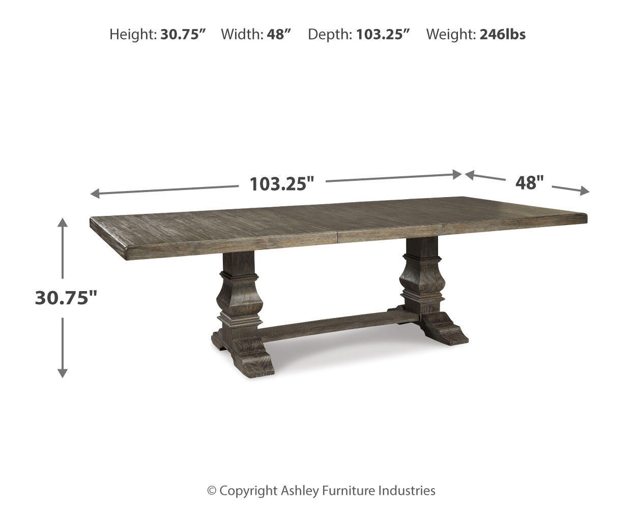 Wyndahl Dining Table - image 4