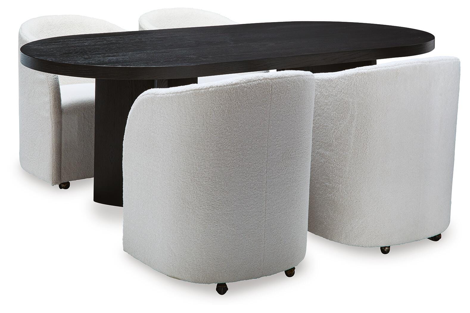 Rowanbeck Dining Table and 4 Chairs - image 2