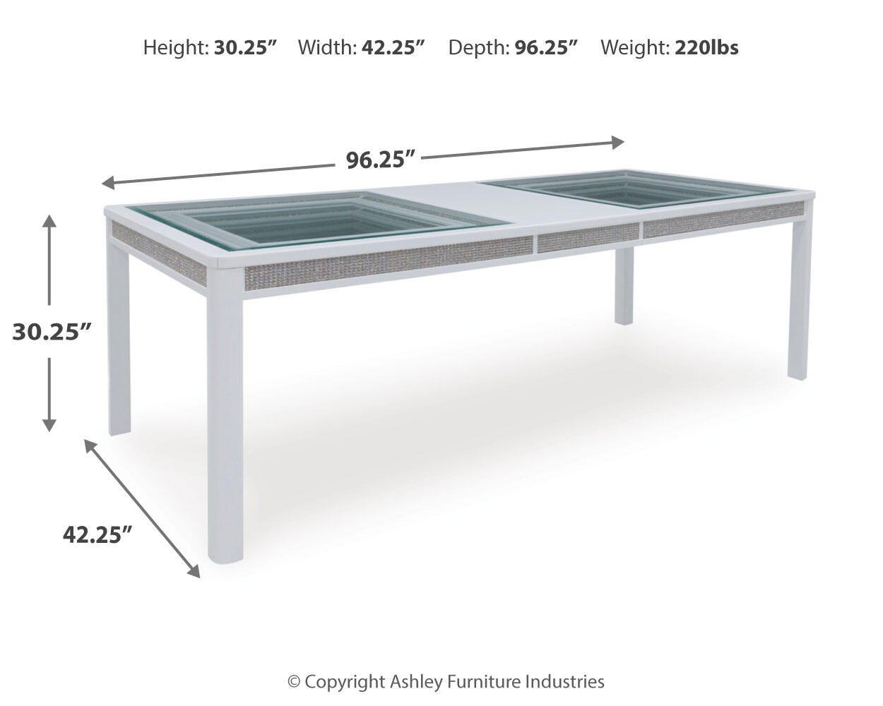 Chalanna Dining Extension Table - image 6