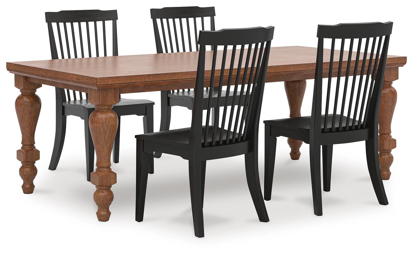 Greddinton Dining Table and 4 Chairs - image 1