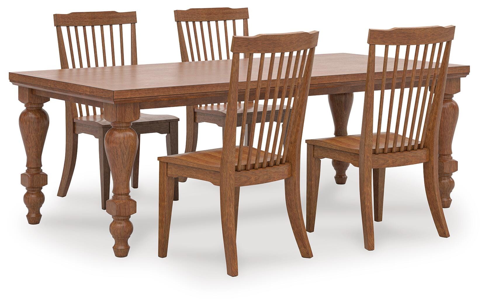 Greddinton Dining Table and 4 Chairs - image 1