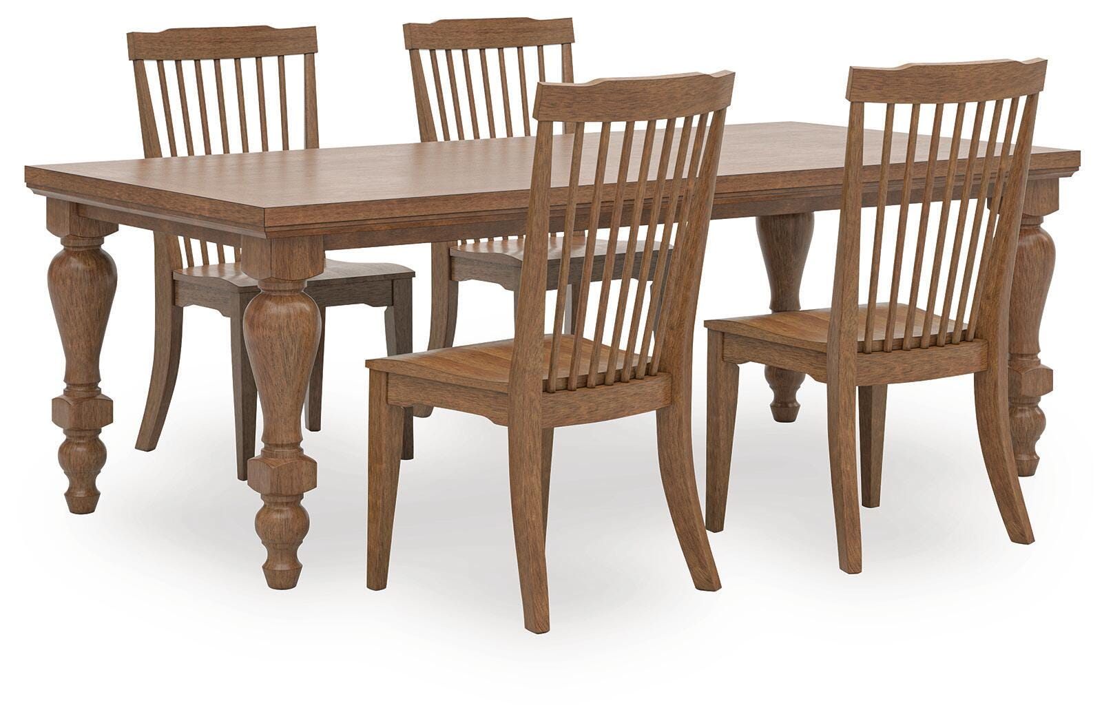 Greddinton Dining Table and 4 Chairs