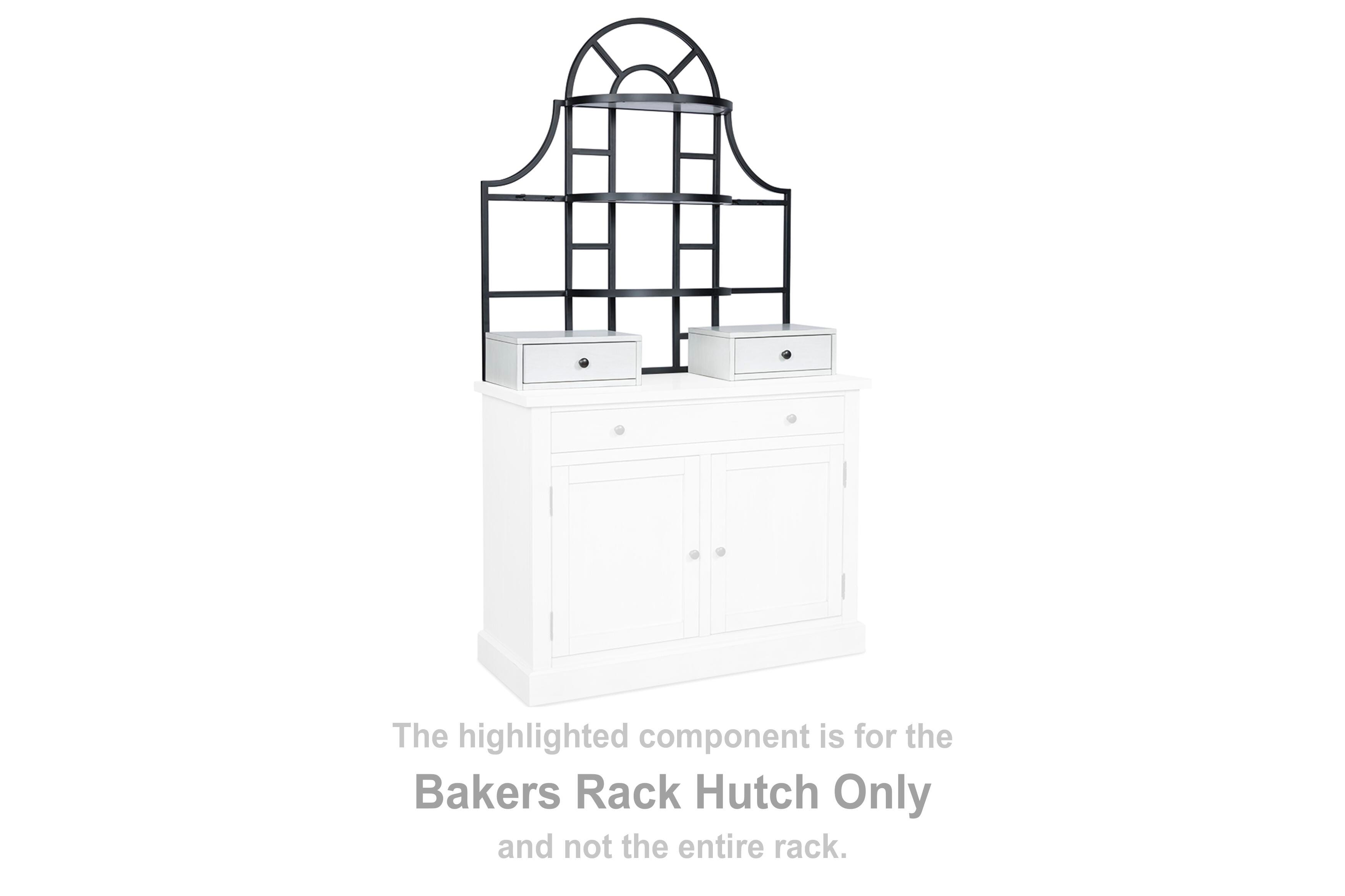 Greddinton Bakers Rack Hutch