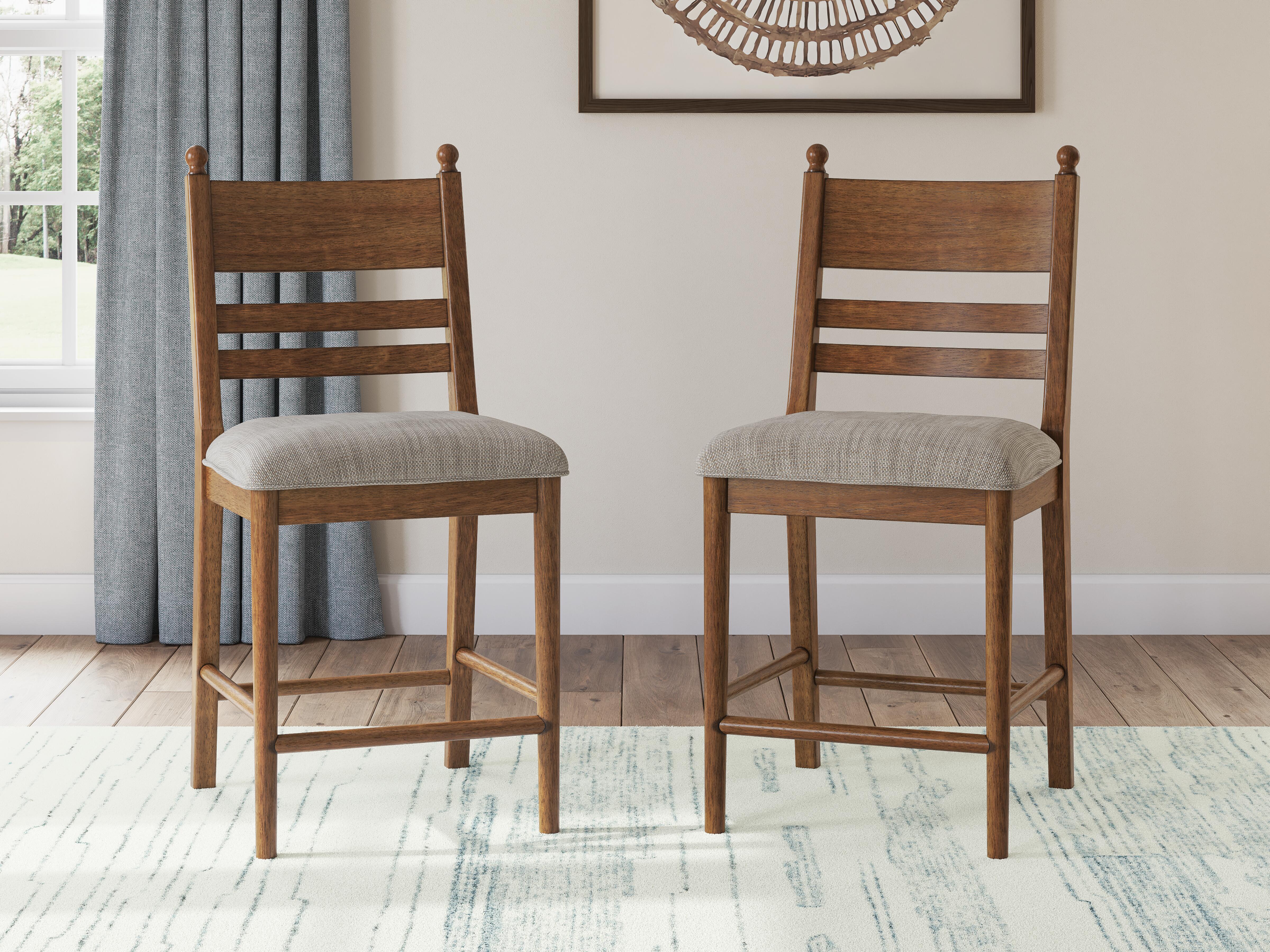 Greddinton Counter Height Dining Table and 6 Barstools - image 16