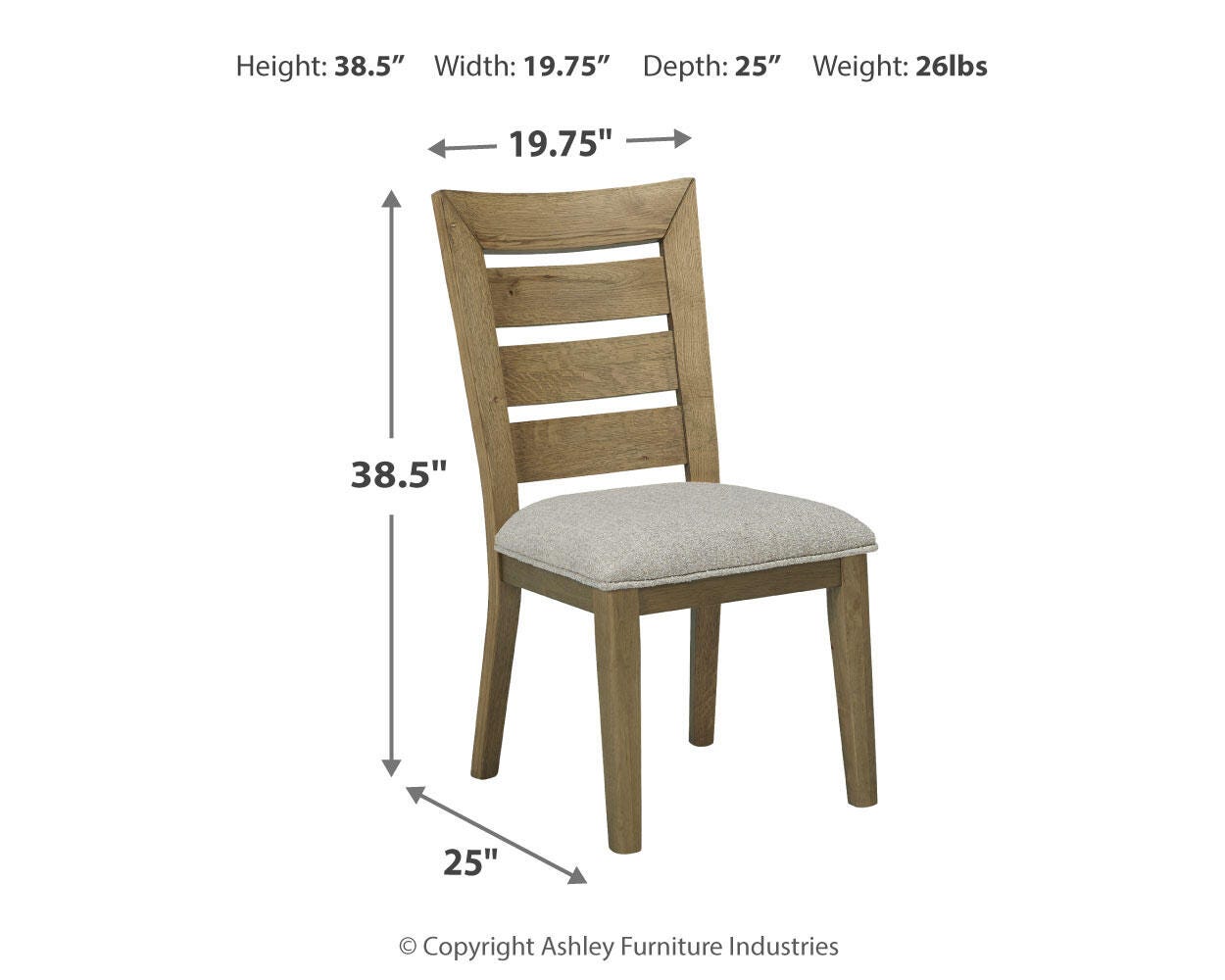 Galliden Dining Chair (Set of 2) - image 7