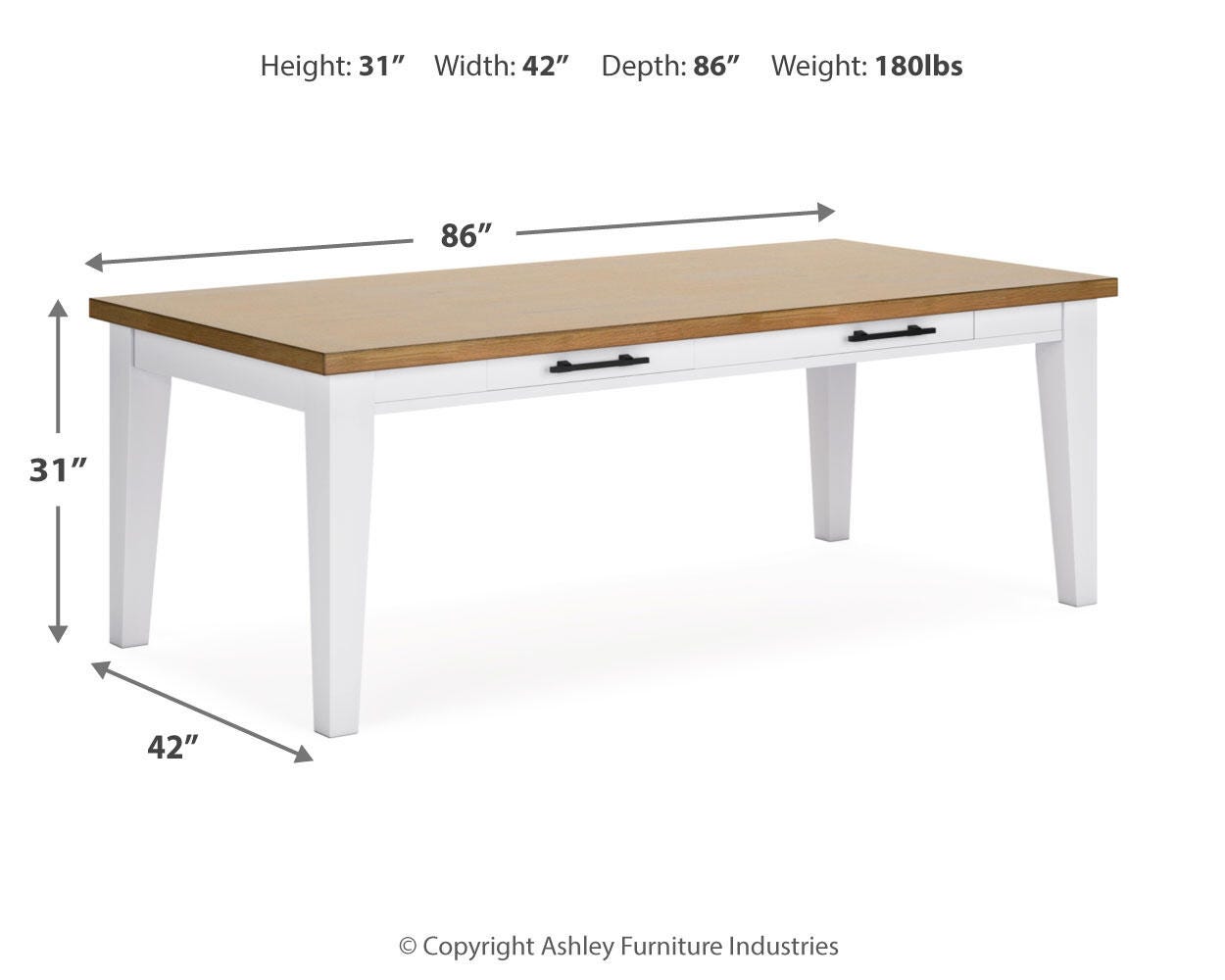 Ashbryn Dining Table - image 10