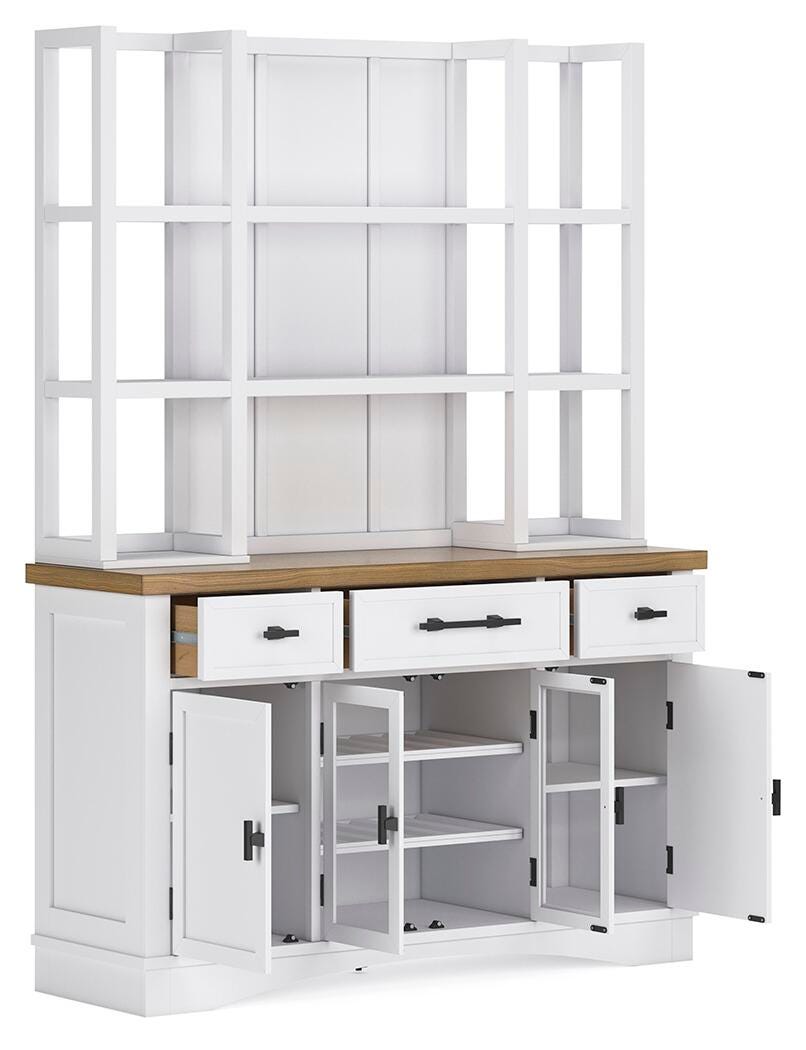 Ashbryn Dining Server and Hutch - image 4