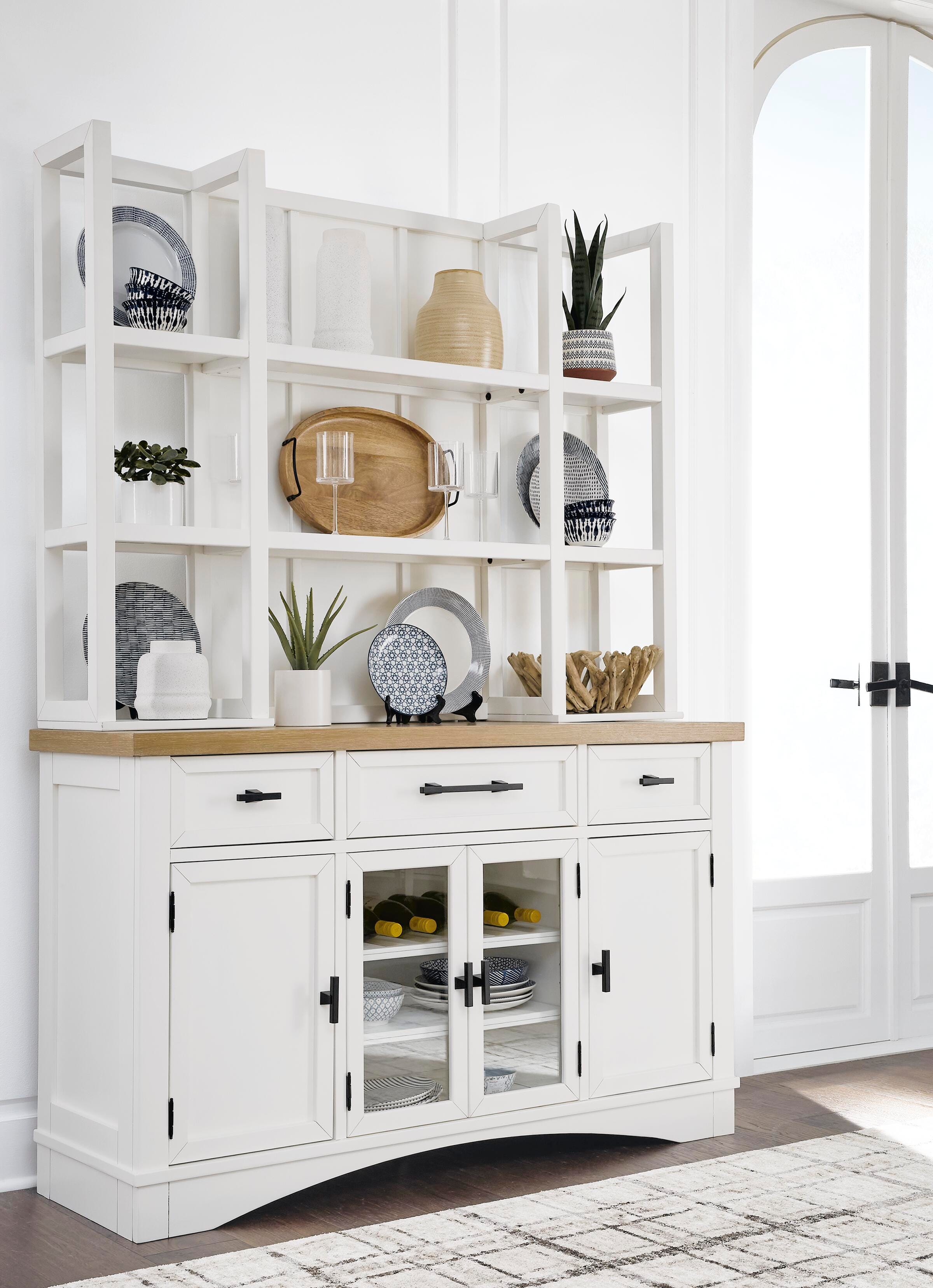 Ashbryn Dining Server and Hutch, , rollover