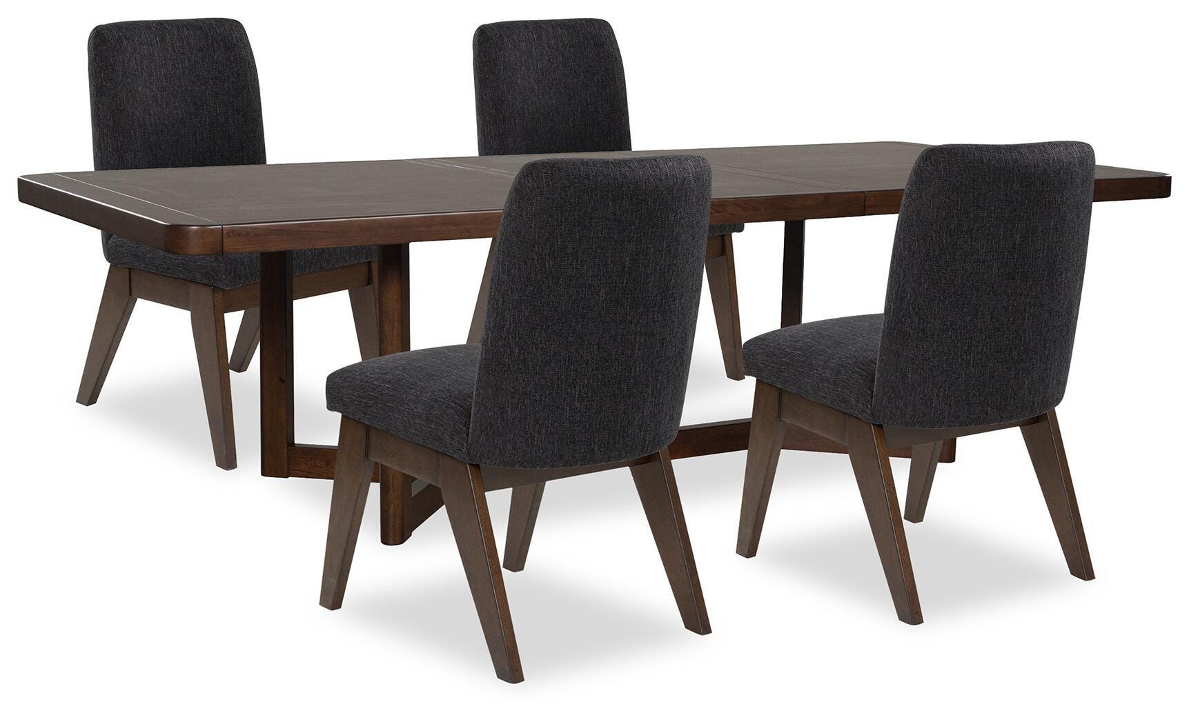 Kendamor Dining Table and 4 Chairs, , large