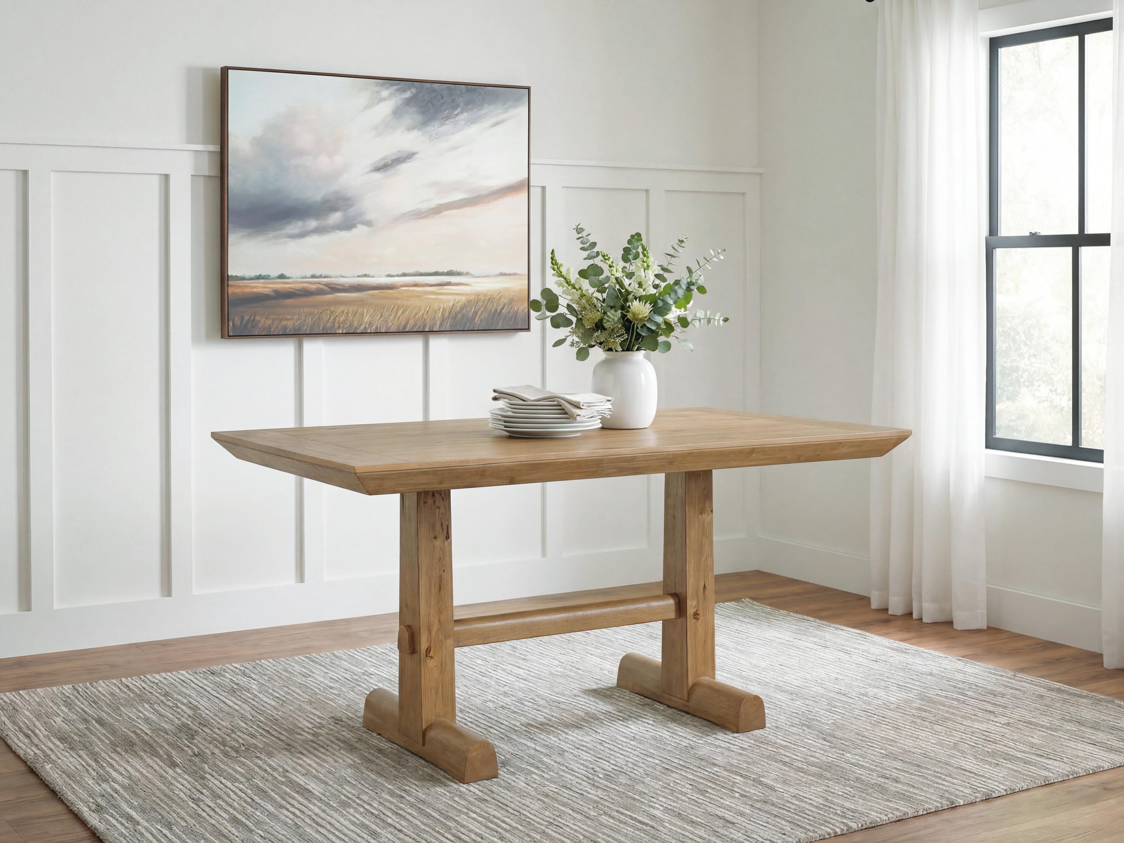 Mesa de comedor de altura de mostrador Ridgester - image 1