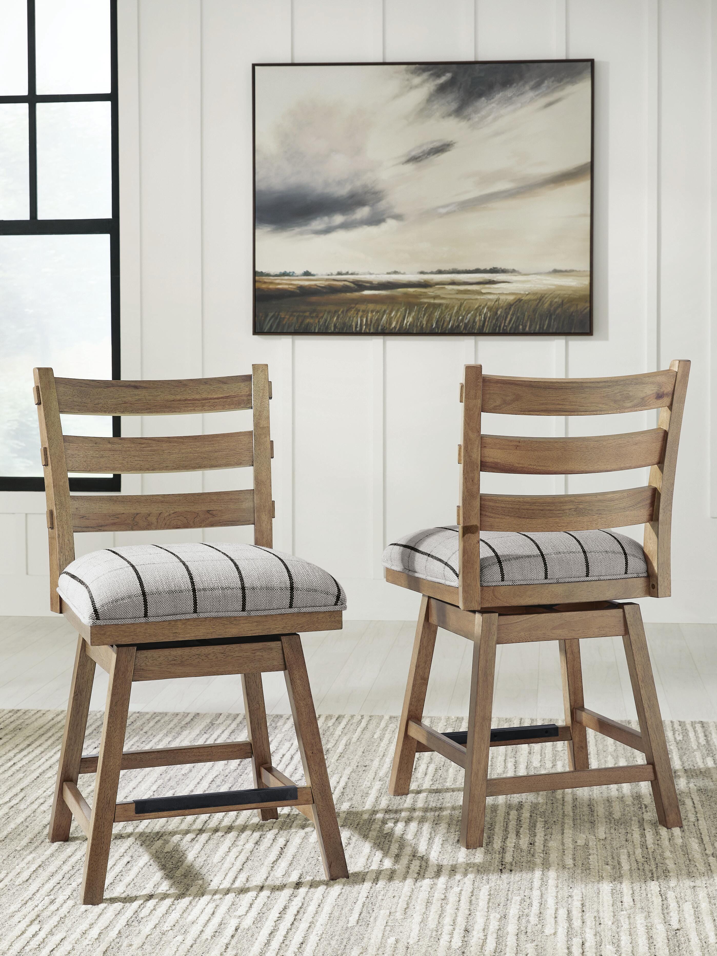 Ridgester Counter Height Swivel Barstool - image 1