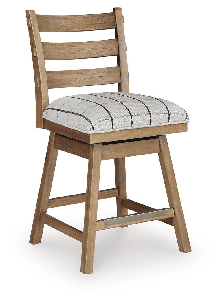 Ridgester Counter Height Swivel Barstool - image 3