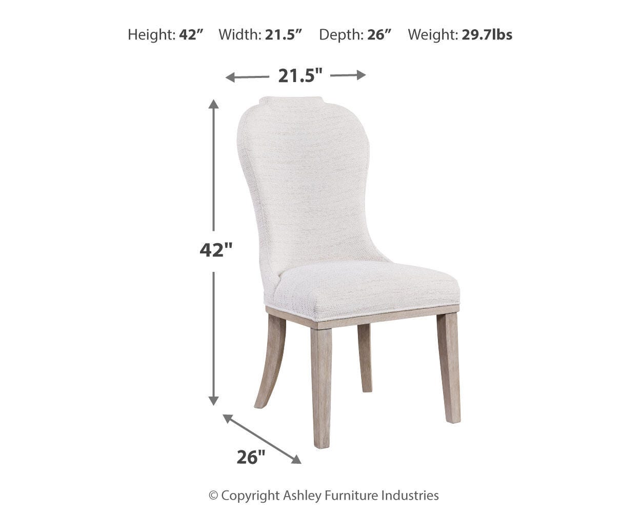 Jorlaina Dining Chair - image 7