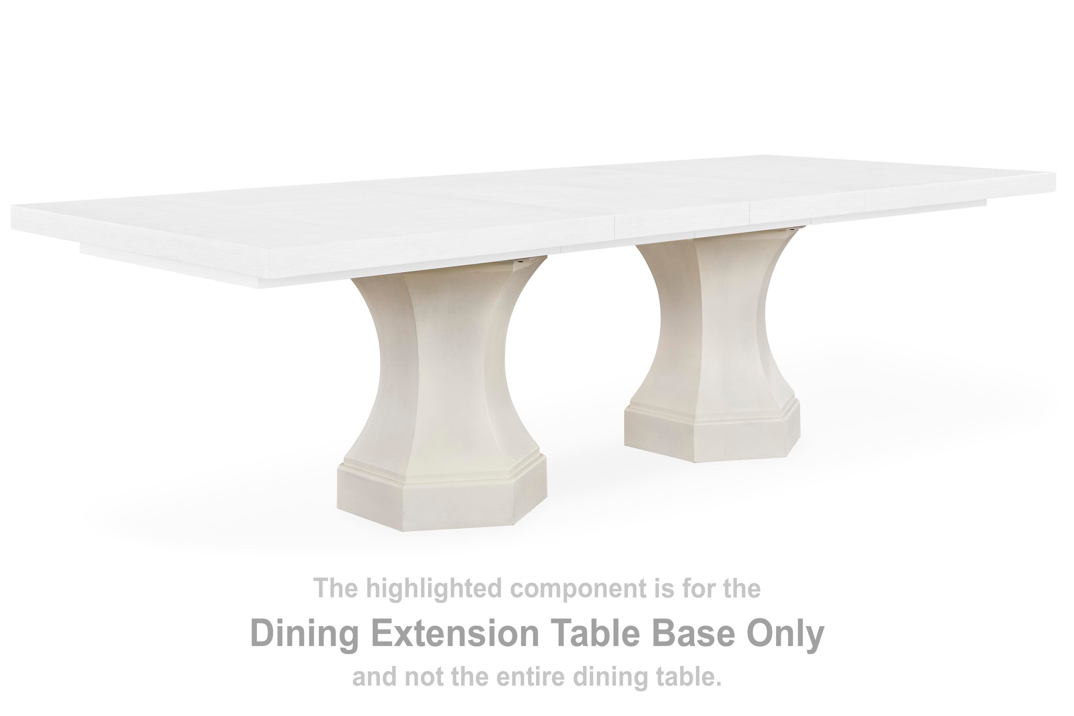 Jorlaina Dining Extension Table Base, , large
