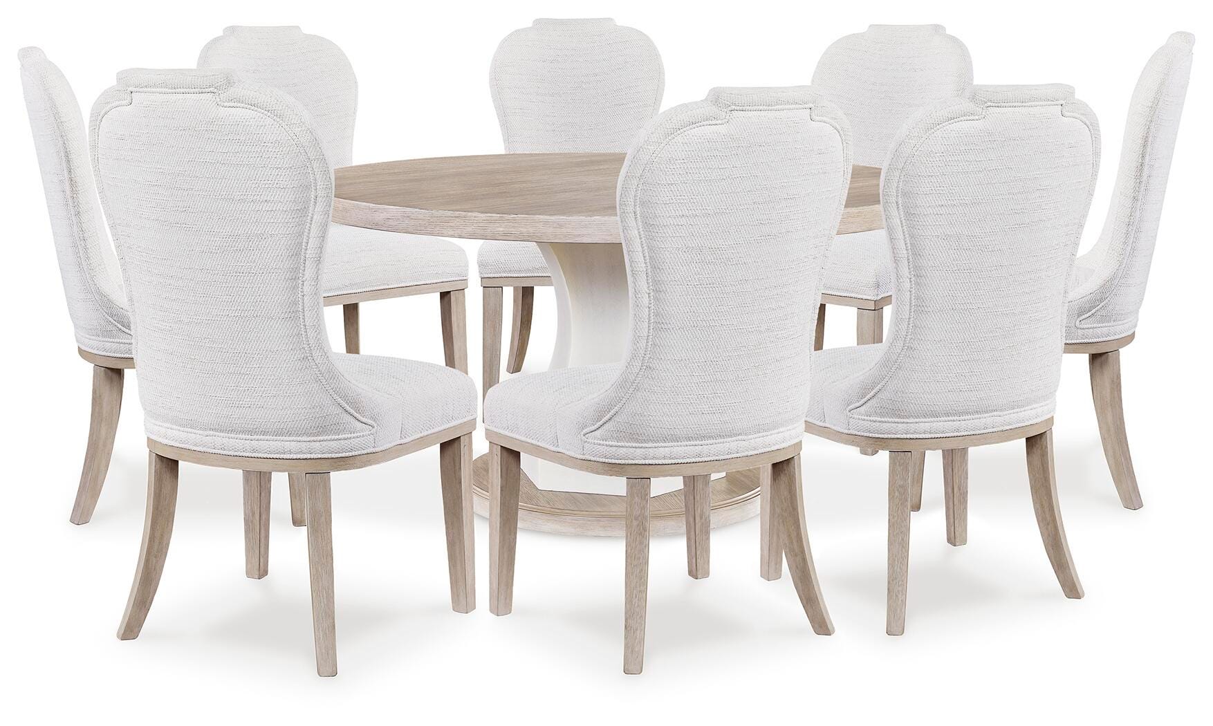 Jorlaina Dining Table and 8 Chairs, , large