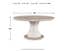 Jorlaina Dining Table, Light Grayish Brown, large