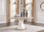 Jorlaina Dining Table, Light Grayish Brown, large