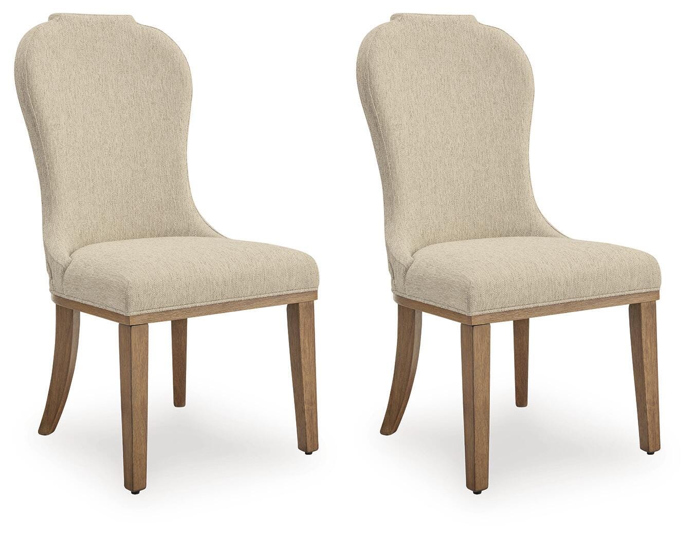 Jorlaina Dining Chair, Brown, large
