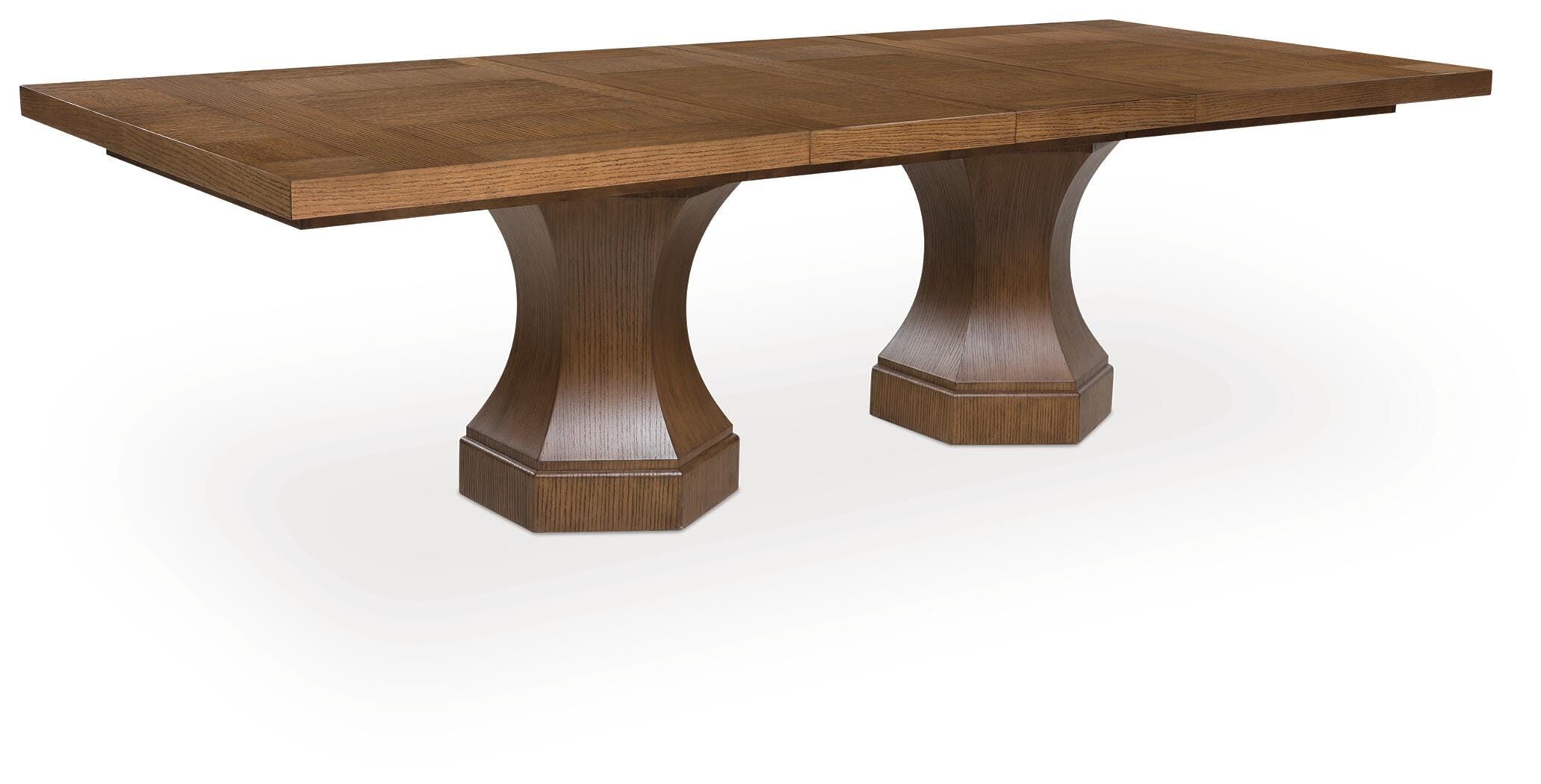 Jorlaina Dining Extension Table, Brown, large