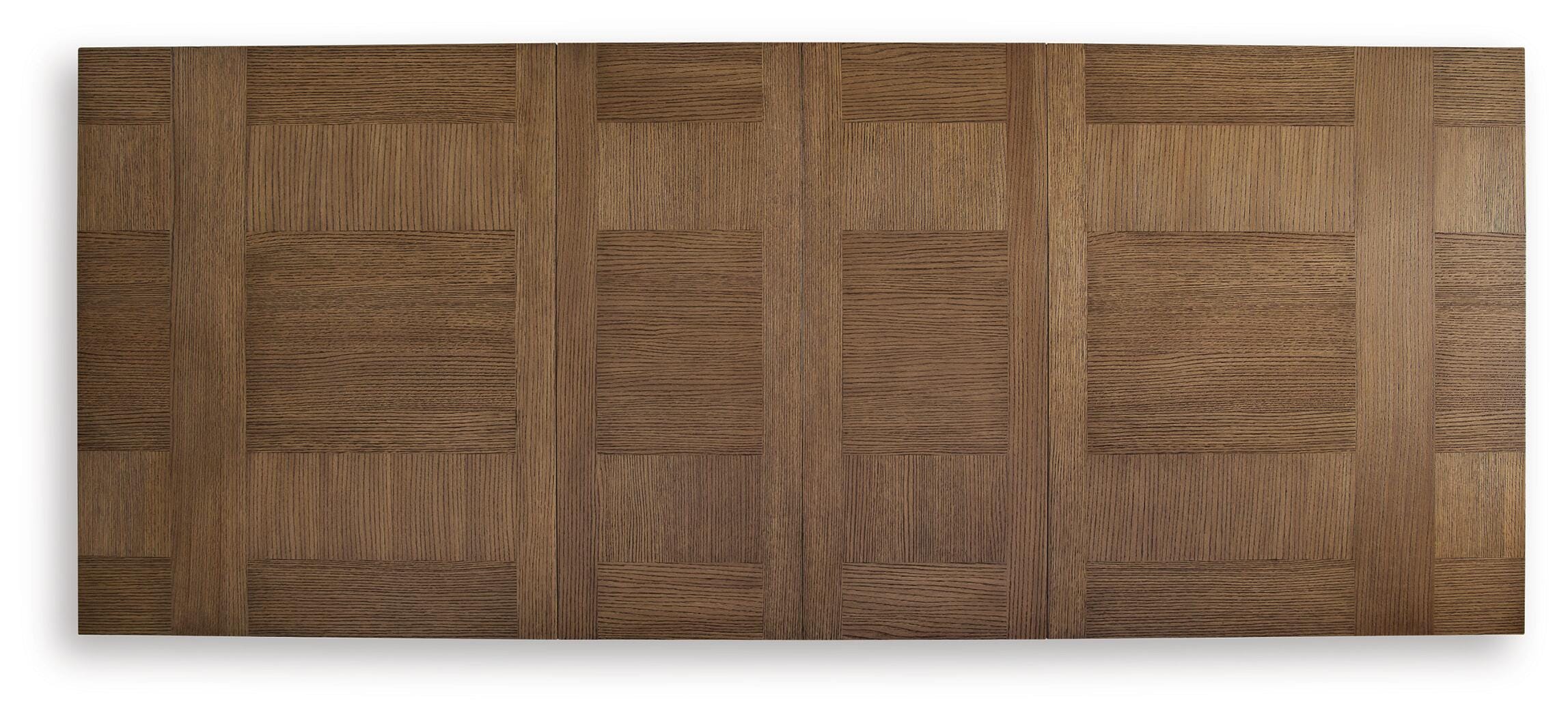 Jorlaina Dining Extension Table, Brown, large