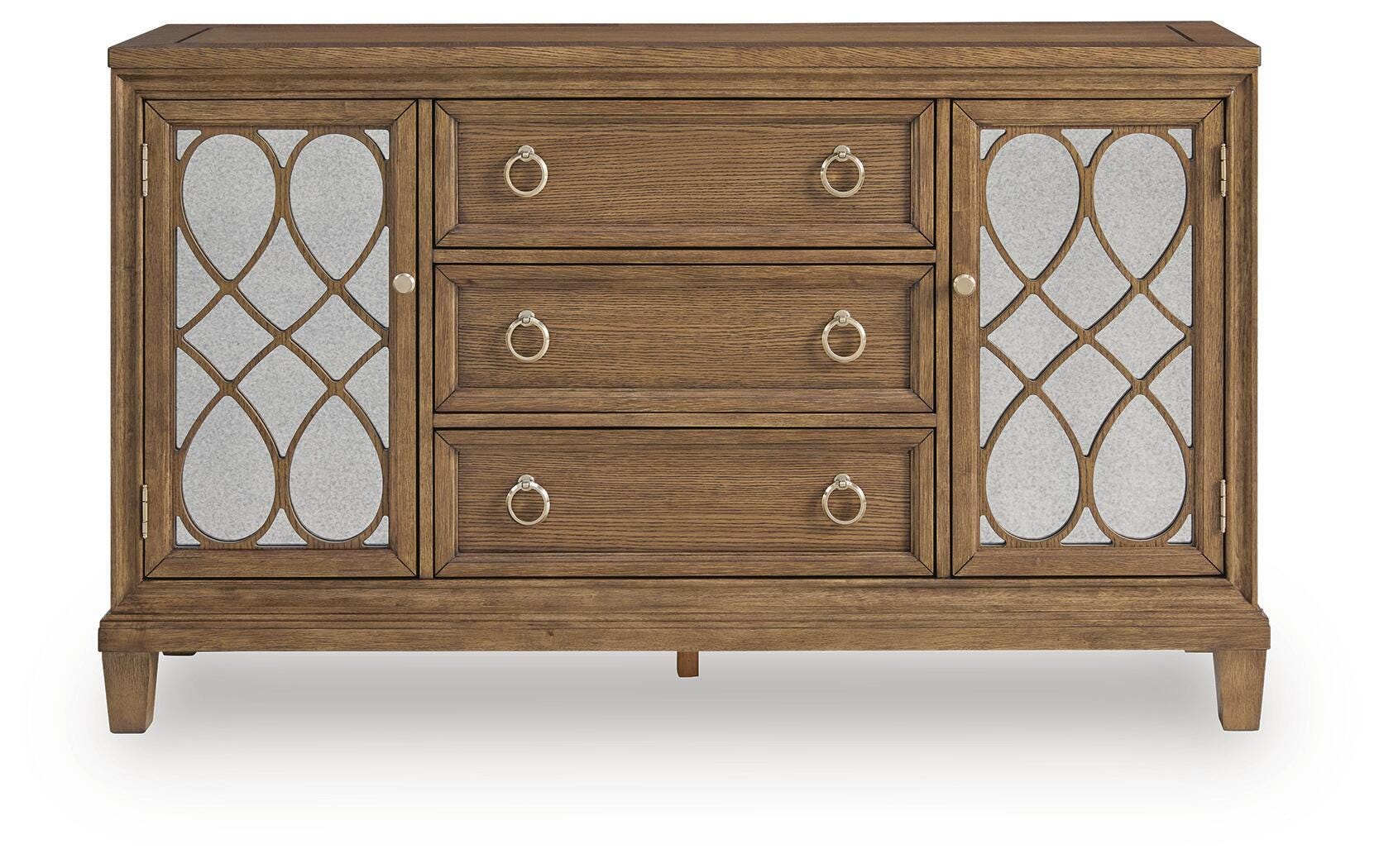 Jorlaina Dining Server, Brown, large