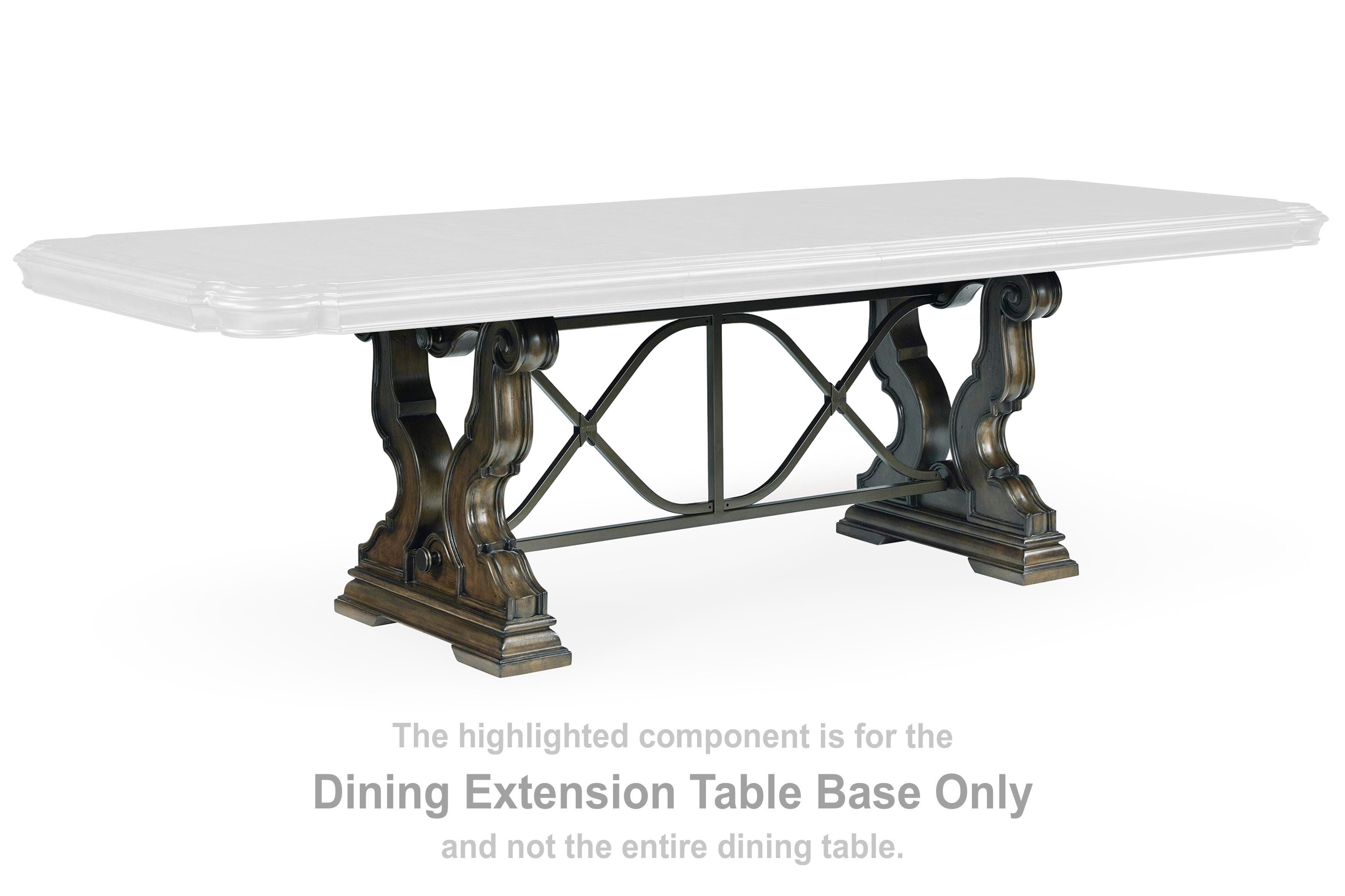 Maylee Dining Extension Table Base, , large