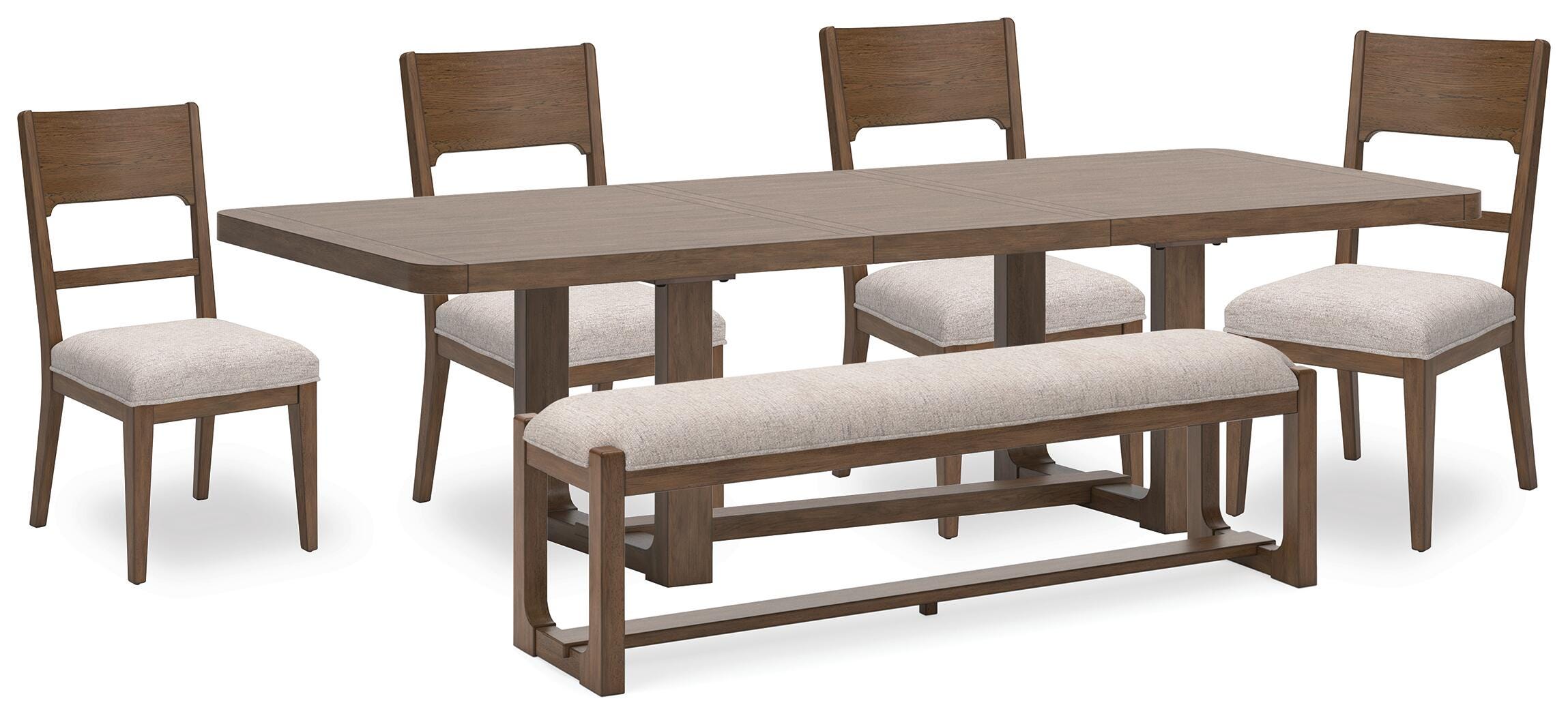 Mesa de comedor Cabalynn, 4 sillas y banco - image 1