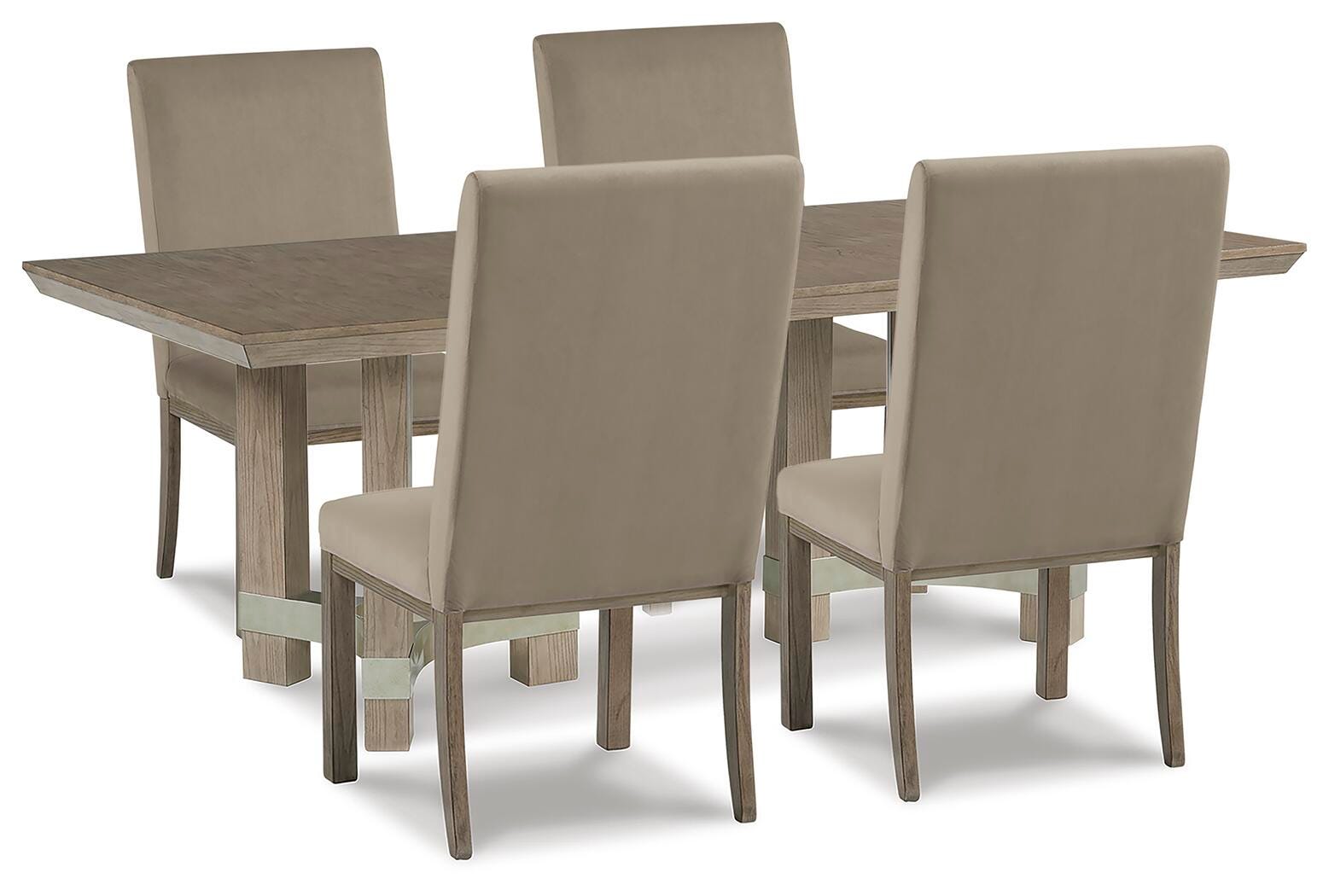 Chrestner Dining Table and 4 Chairs, , large