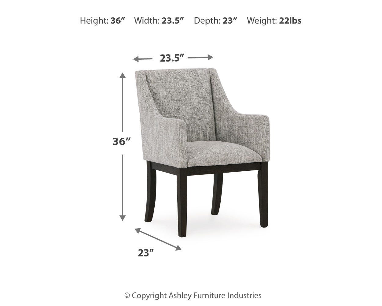 Burkhaus Dining Arm Chair - image 7