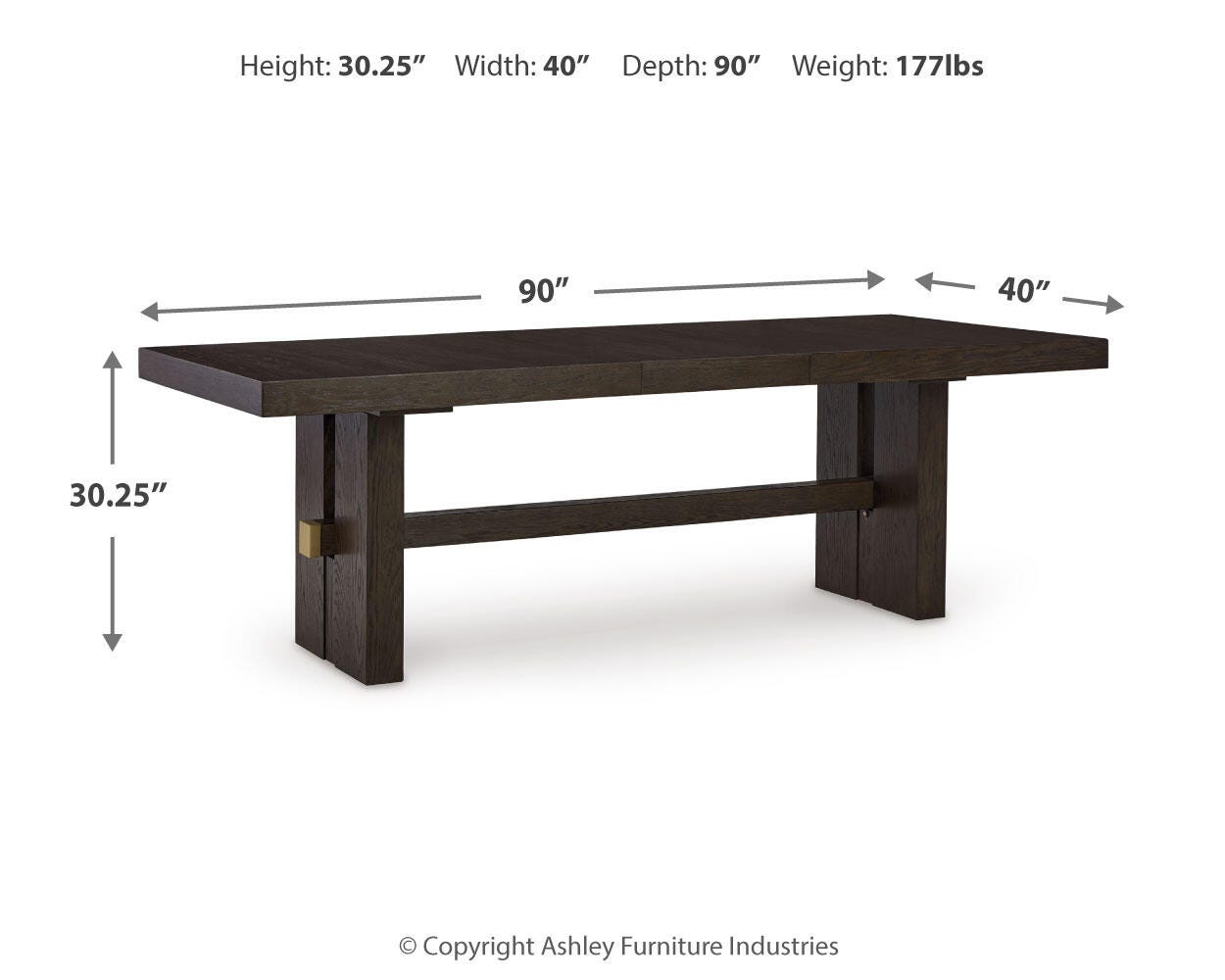 Burkhaus Dining Extension Table - image 4
