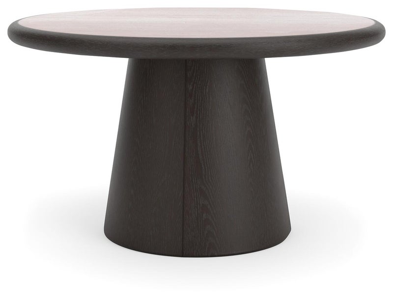 Ashley Luxe Bracken Round Marble Dining Table