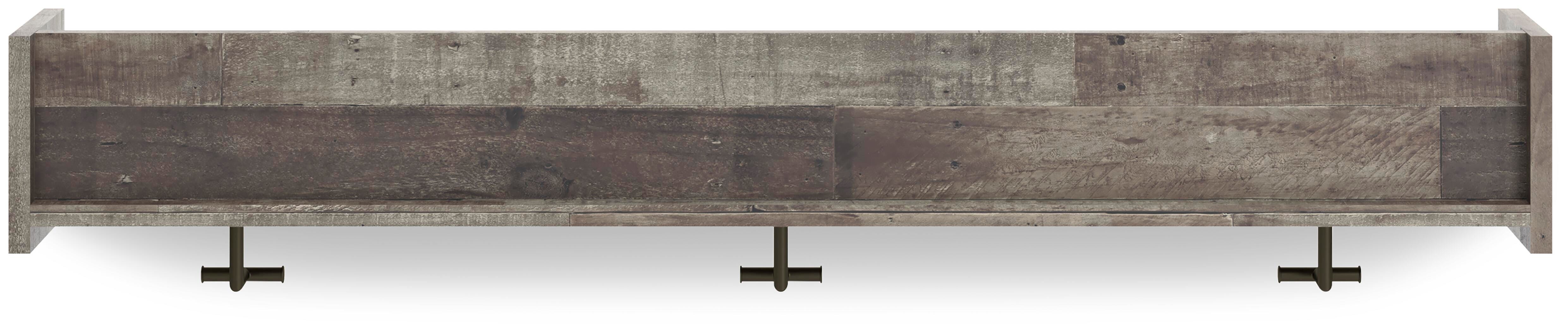 Neilsville Wall Mounted Coat Rack with Shelf - image 5