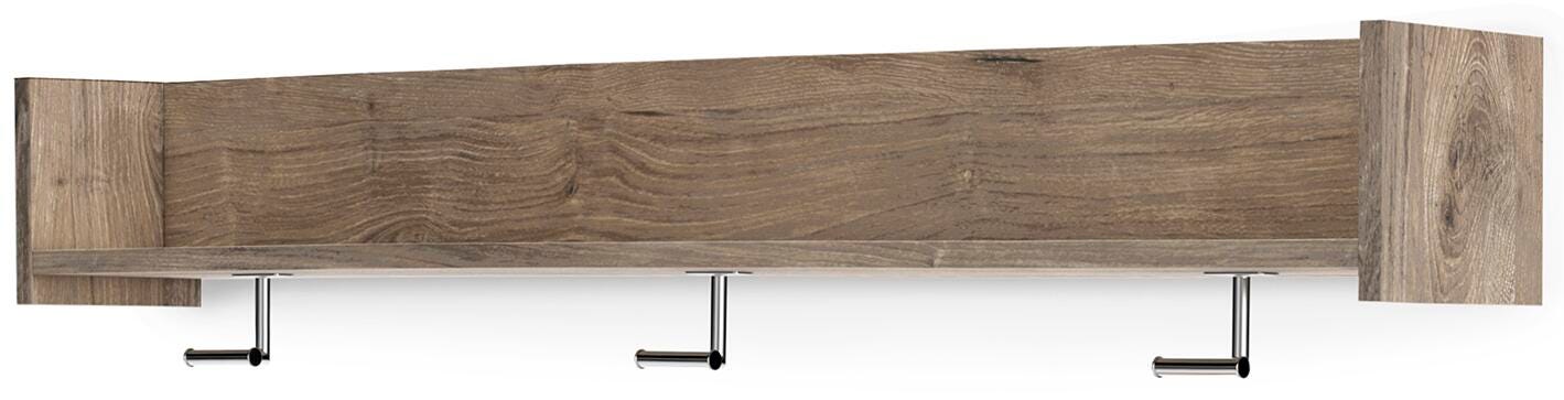 Oliah Wall Mounted Coat Rack with Shelf - image 4