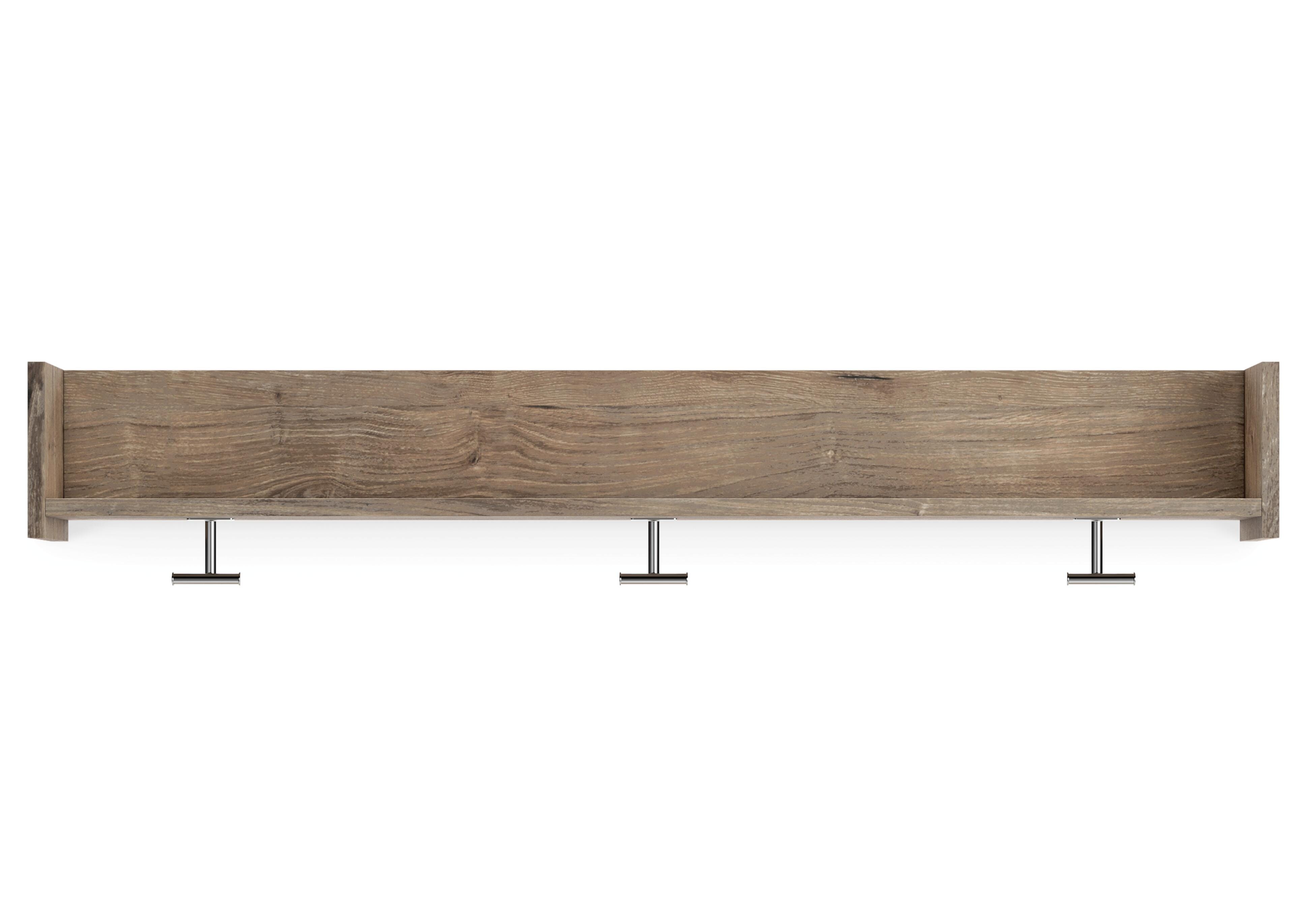 Oliah Wall Mounted Coat Rack with Shelf - image 3