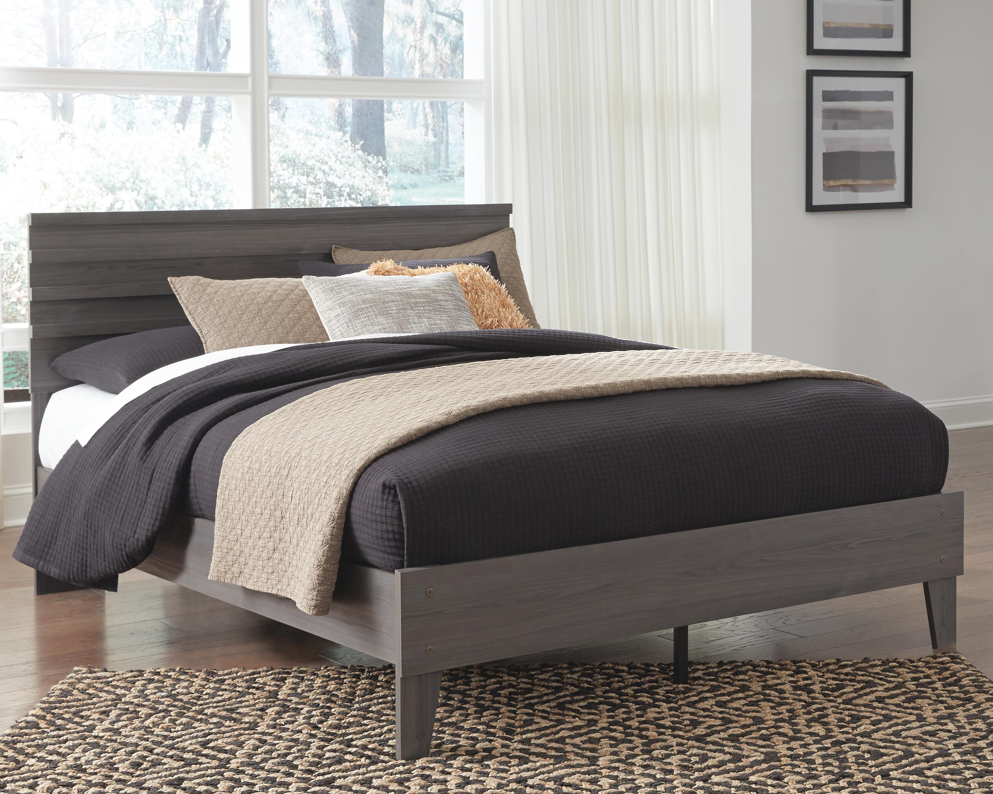 Brymont Queen Panel Platform Bed, , large