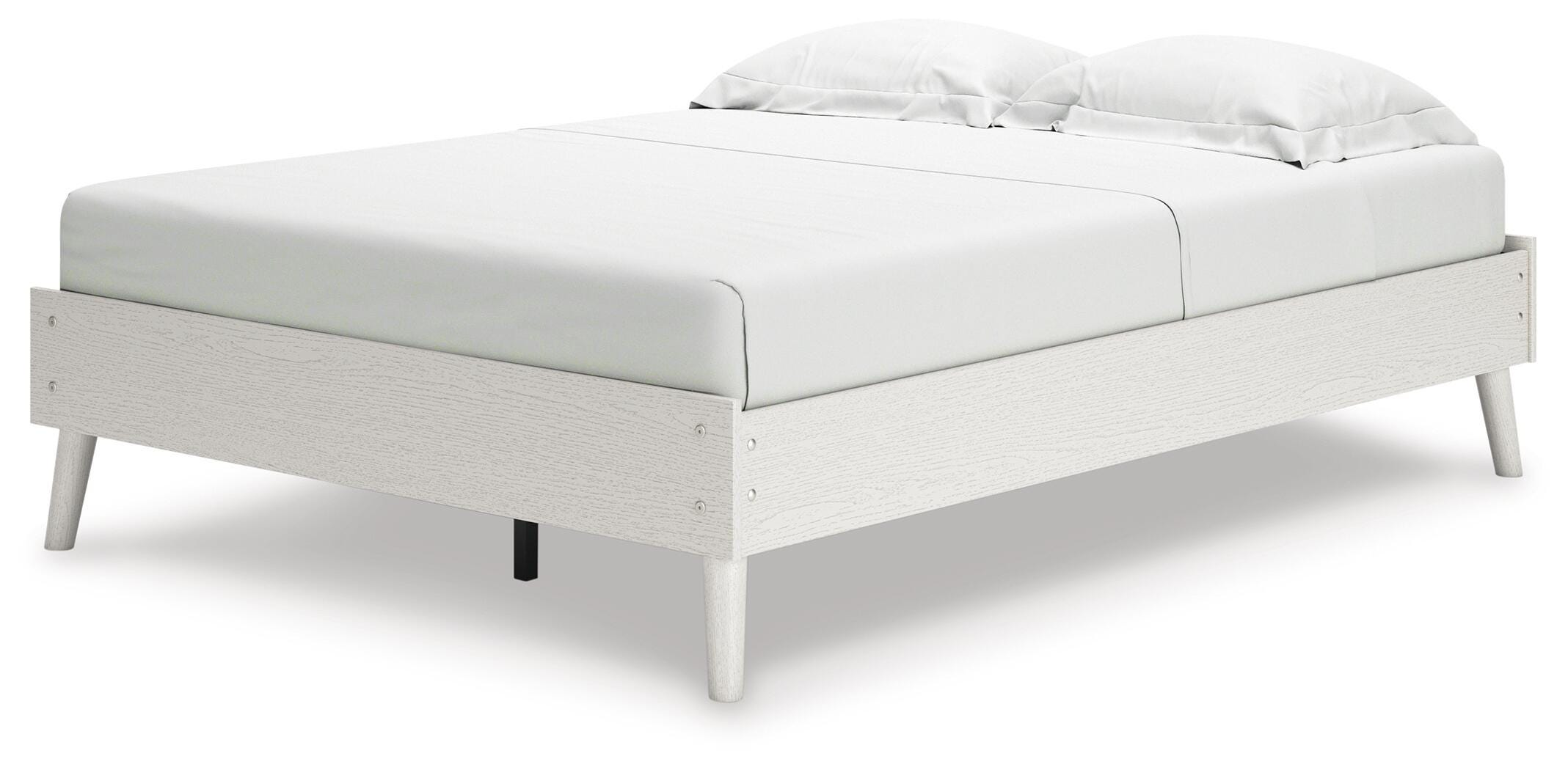 Aprilyn Full Platform Bed, White, large