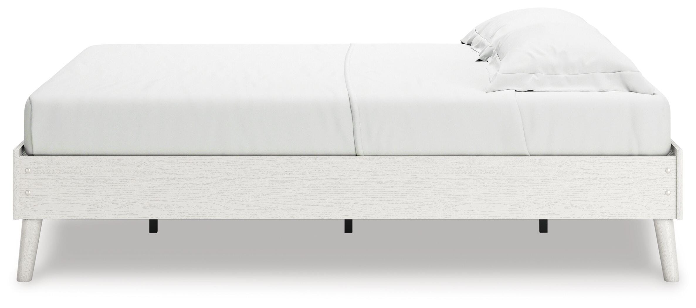 Aprilyn Full Platform Bed, White, large