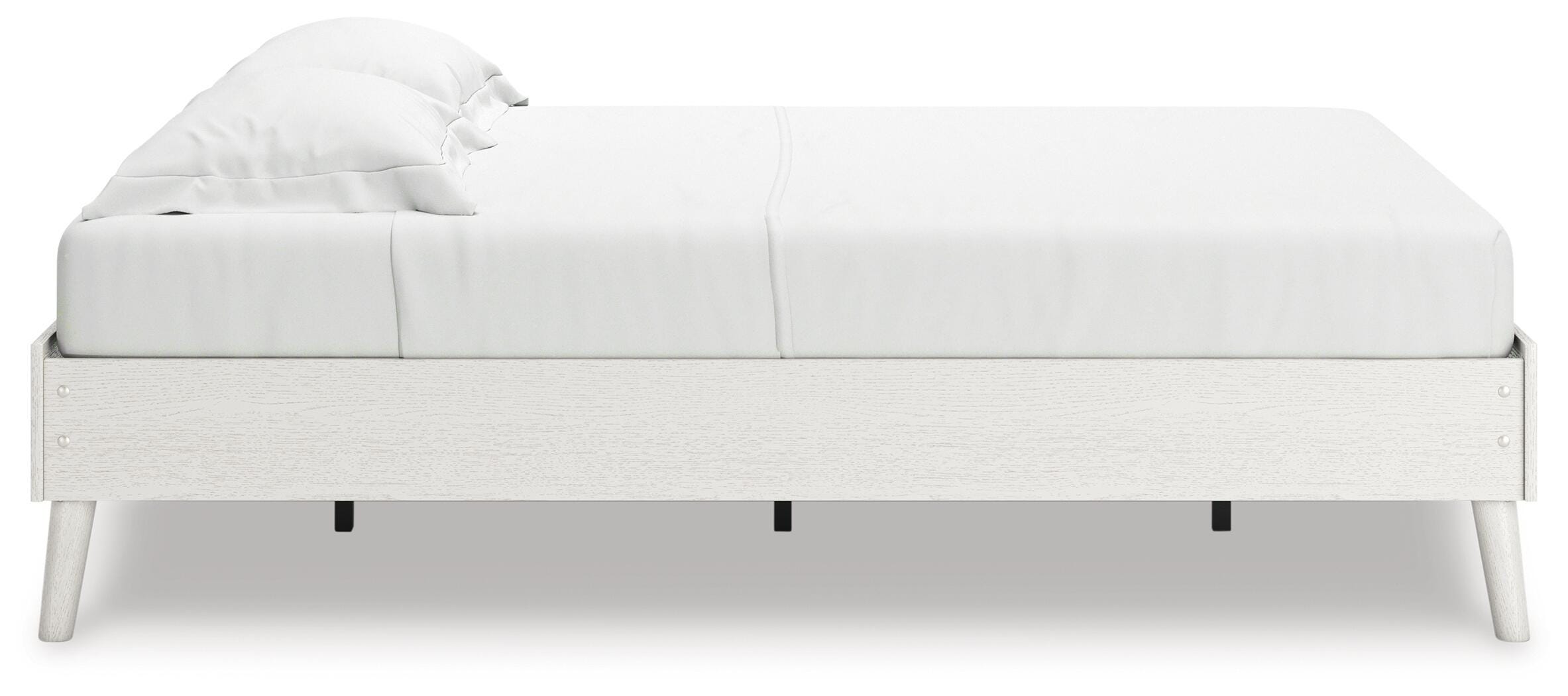 Aprilyn Full Platform Bed, White, large
